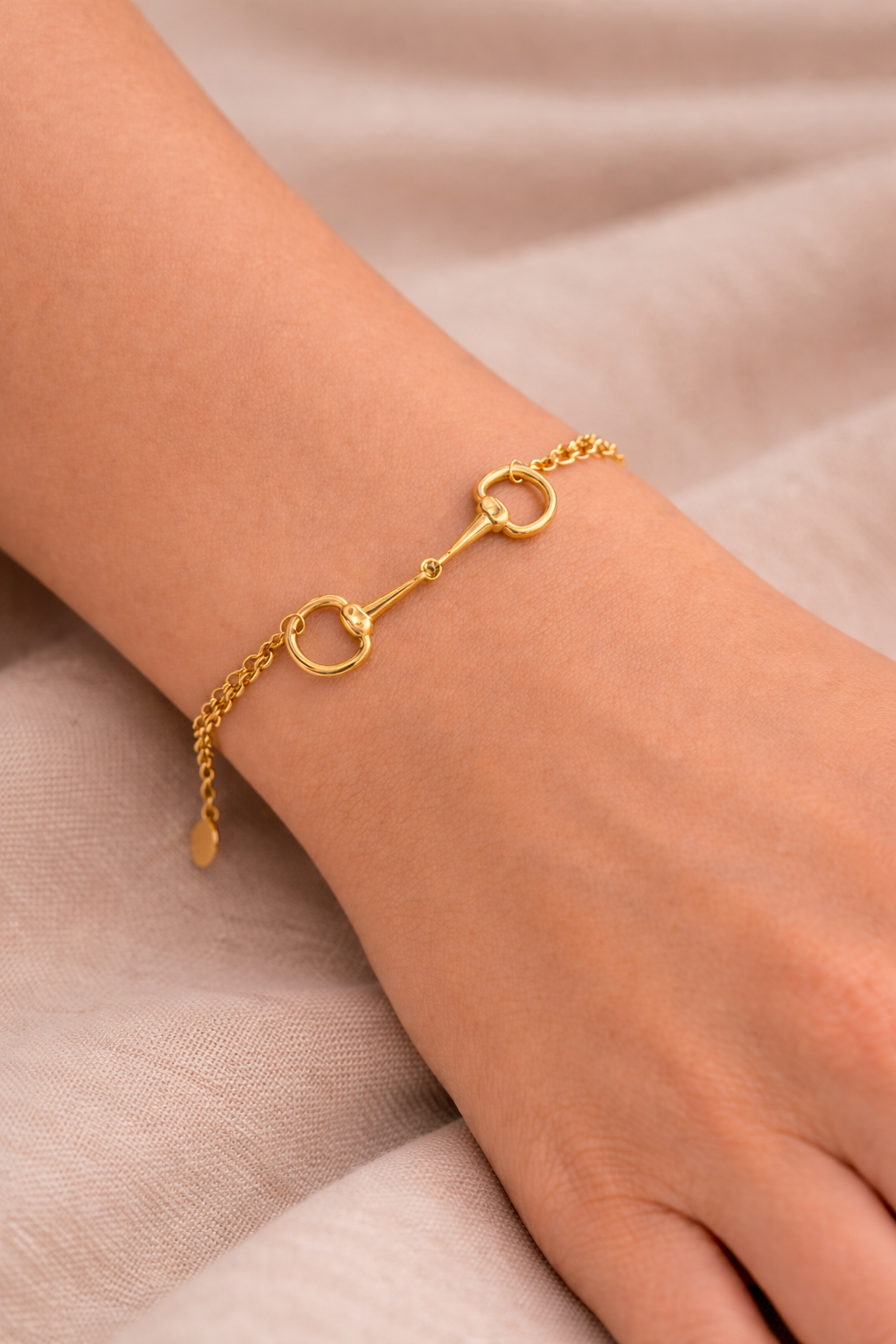 Lauren Bit Bracelet - Gold