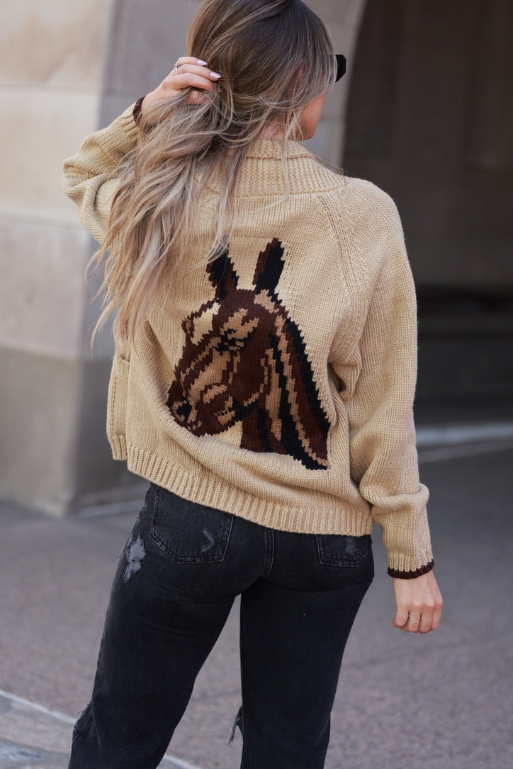 Varsity Equine Club Cardigan