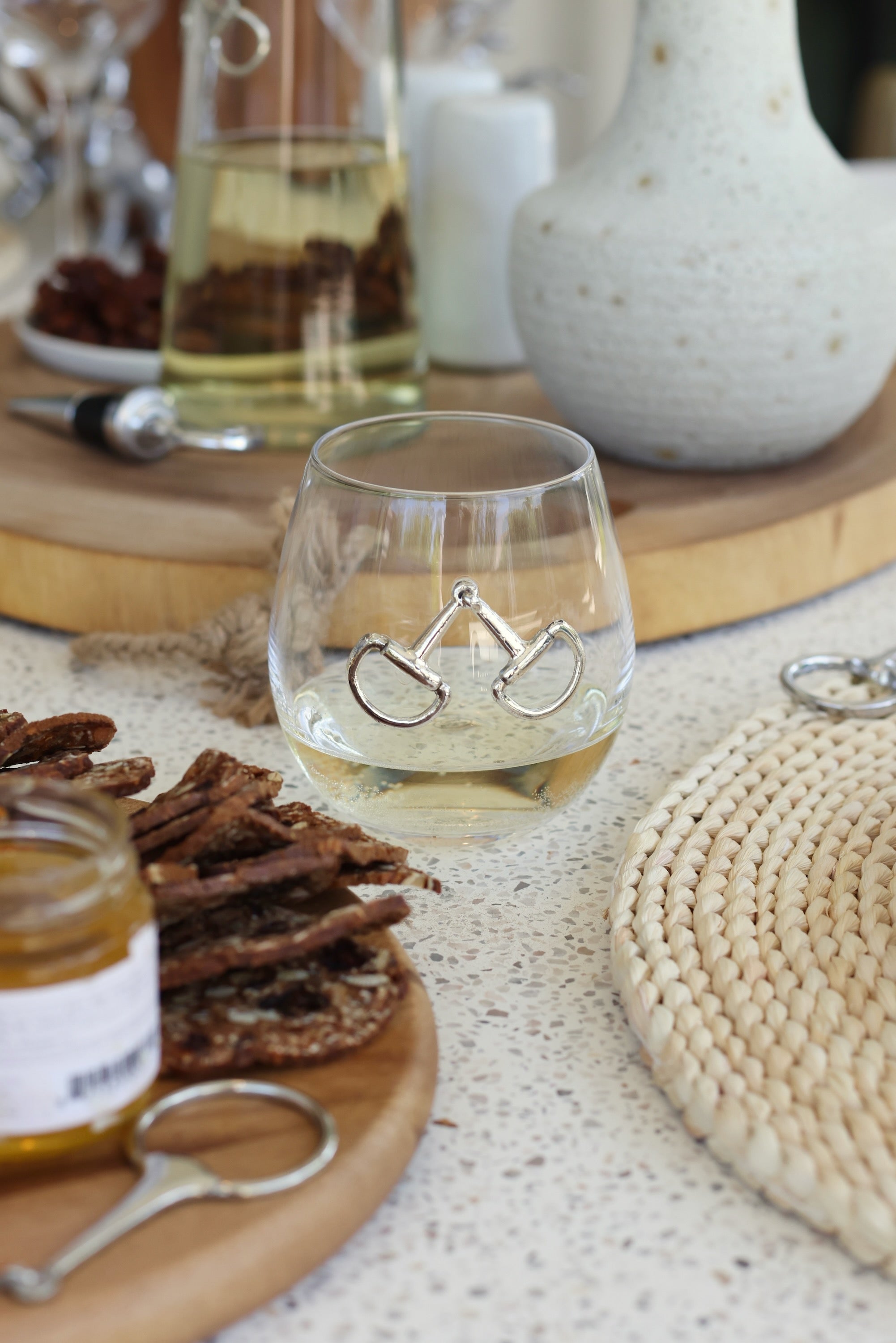 Aiden Stemless Glass Set