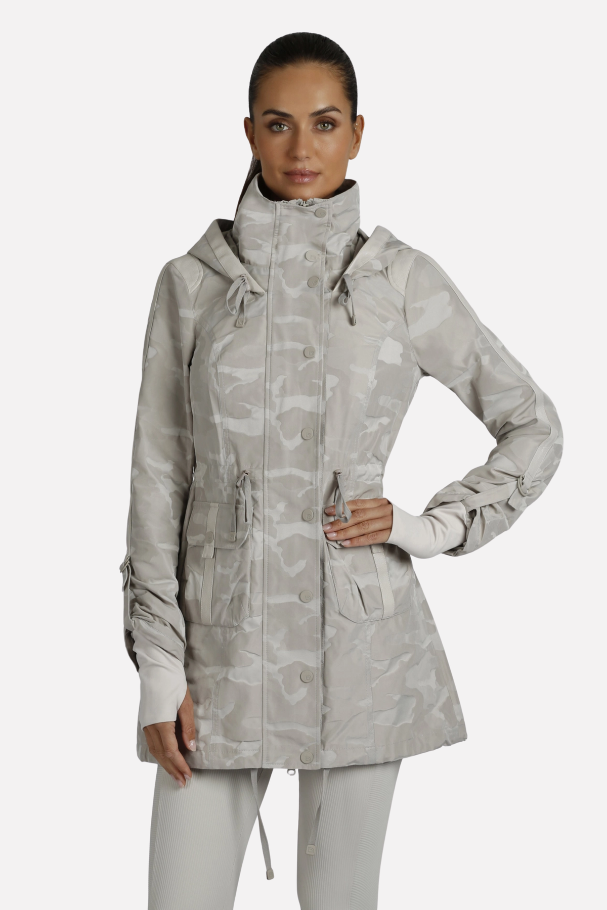 Anorak Jacket - Stone Camo