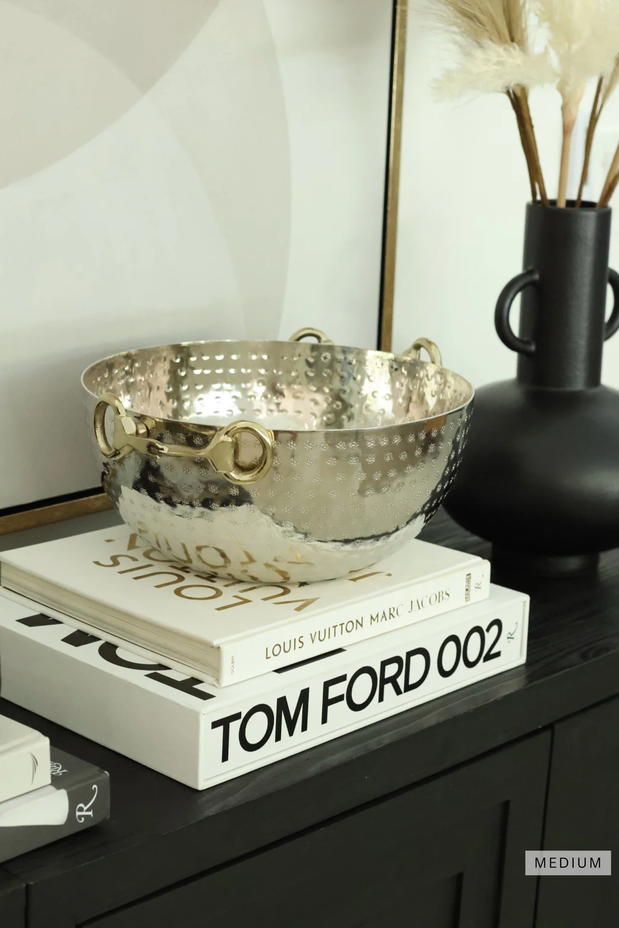 go home ltd. stylish equestrian astoria snaffle bit serving bowl set medium