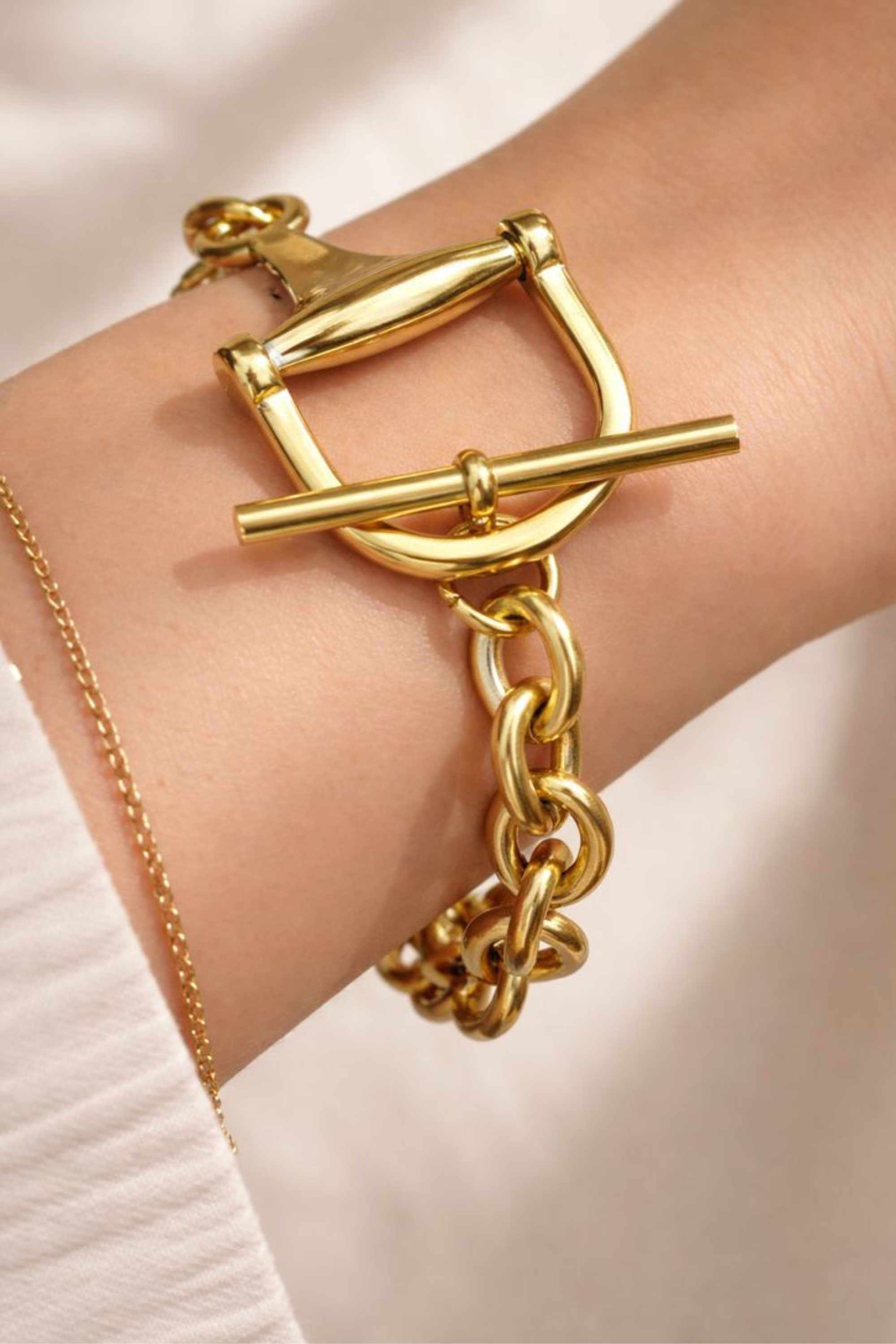 Athena Bit Toggle Bracelet