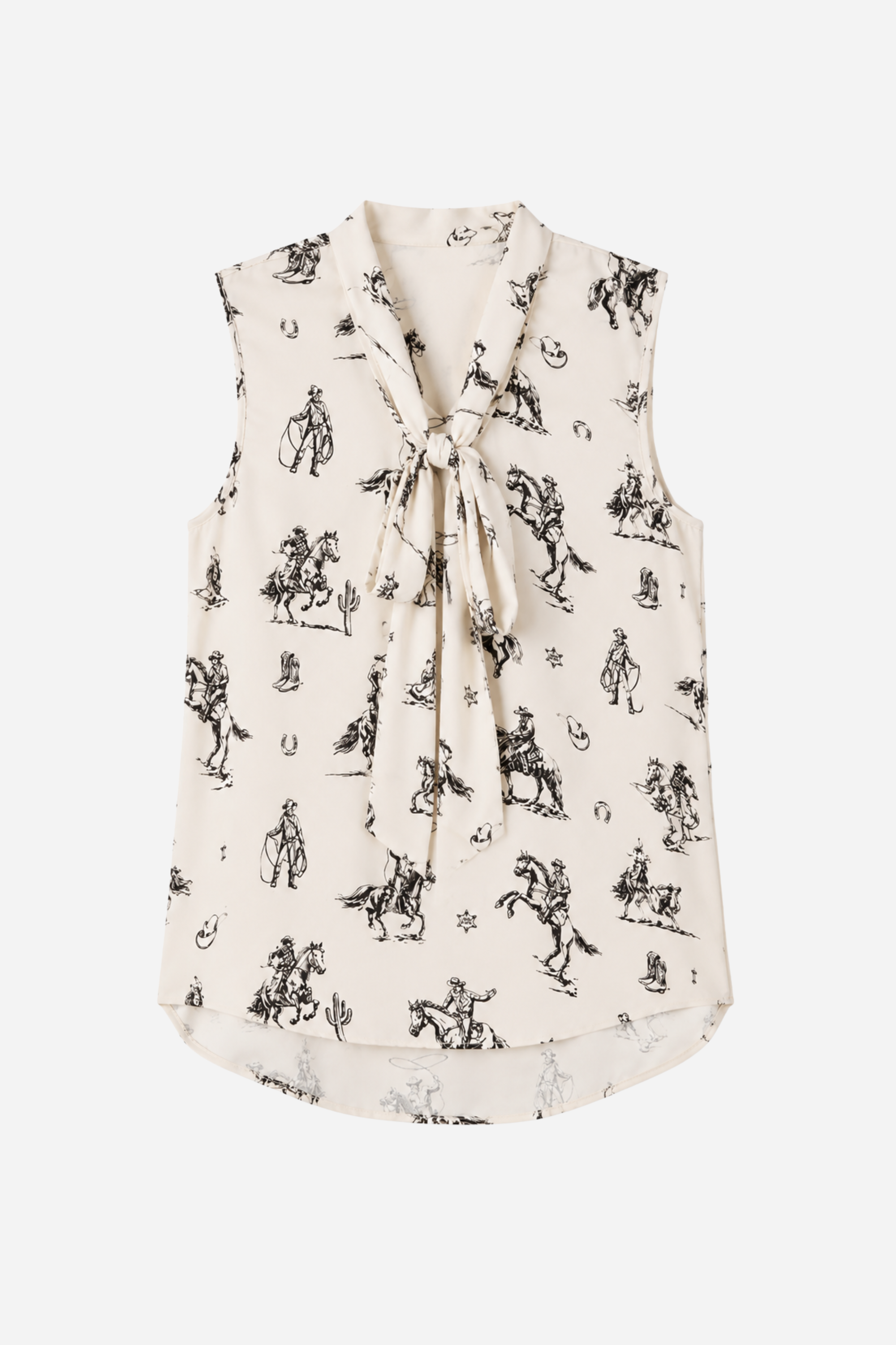 Bailey Western Sleeveless Top