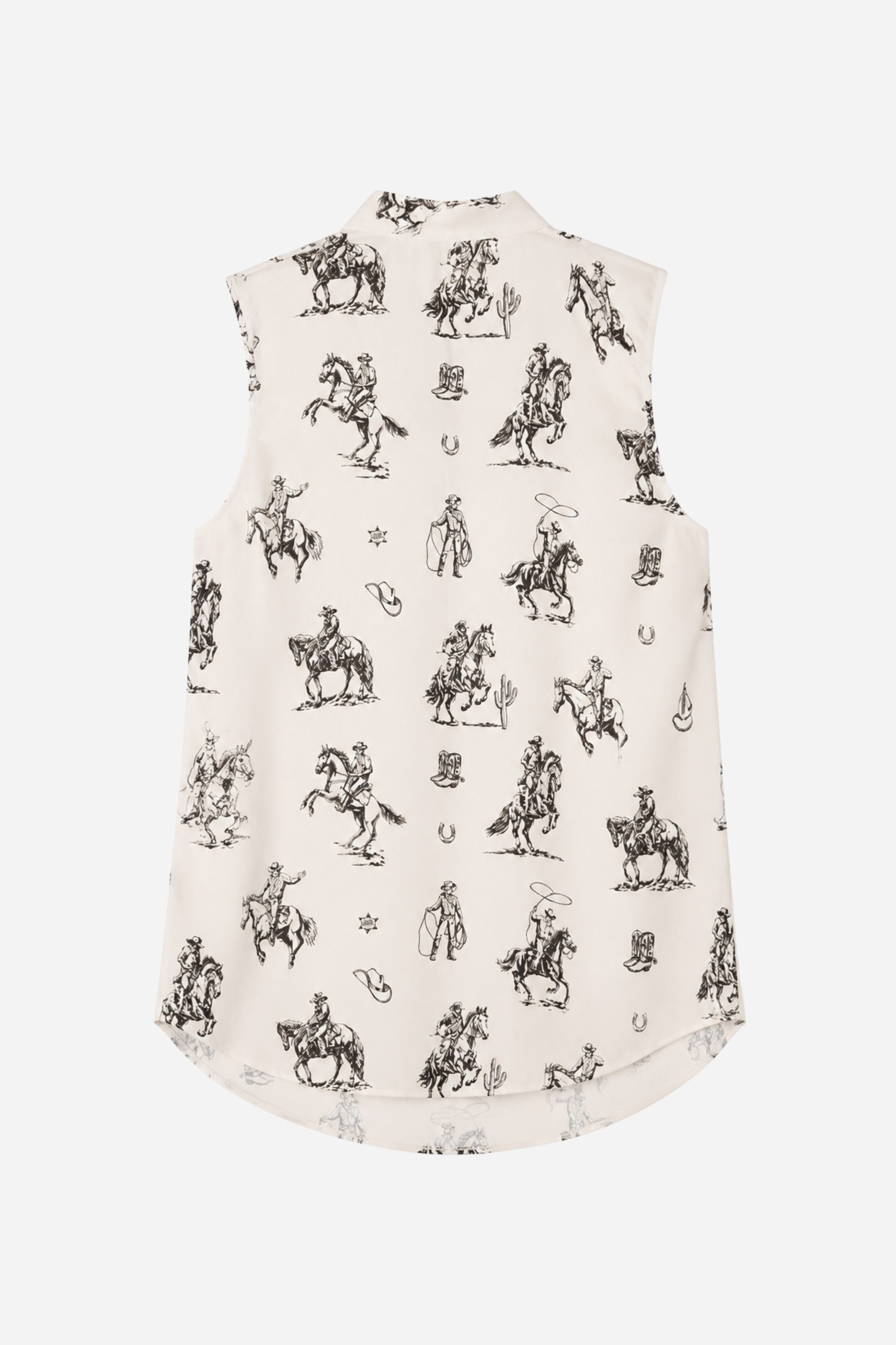 Bailey Western Sleeveless Top