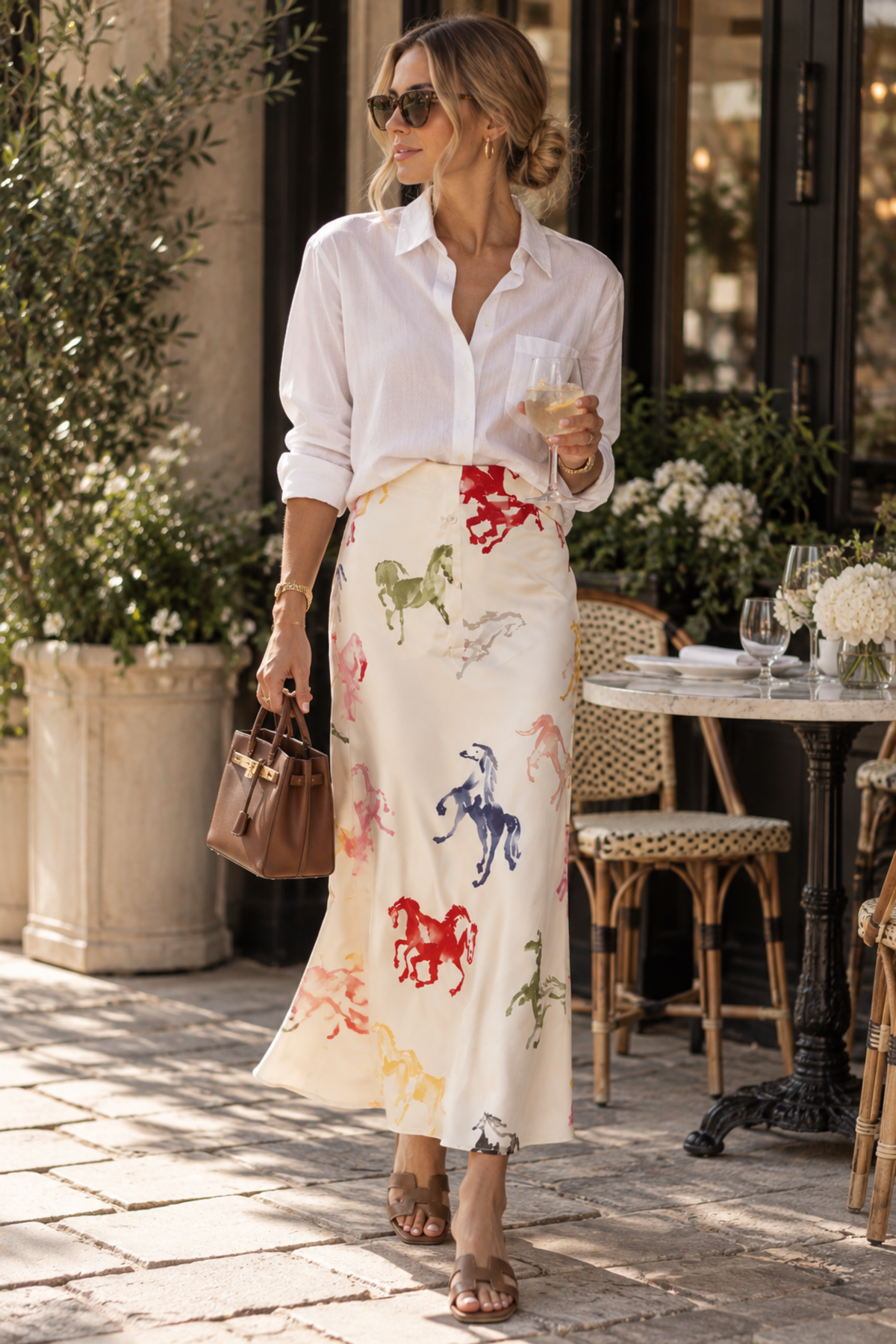 Barnside Bloom Midi Skirt