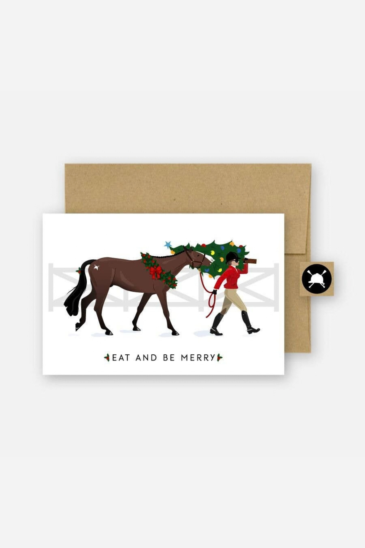Be Merry English Card