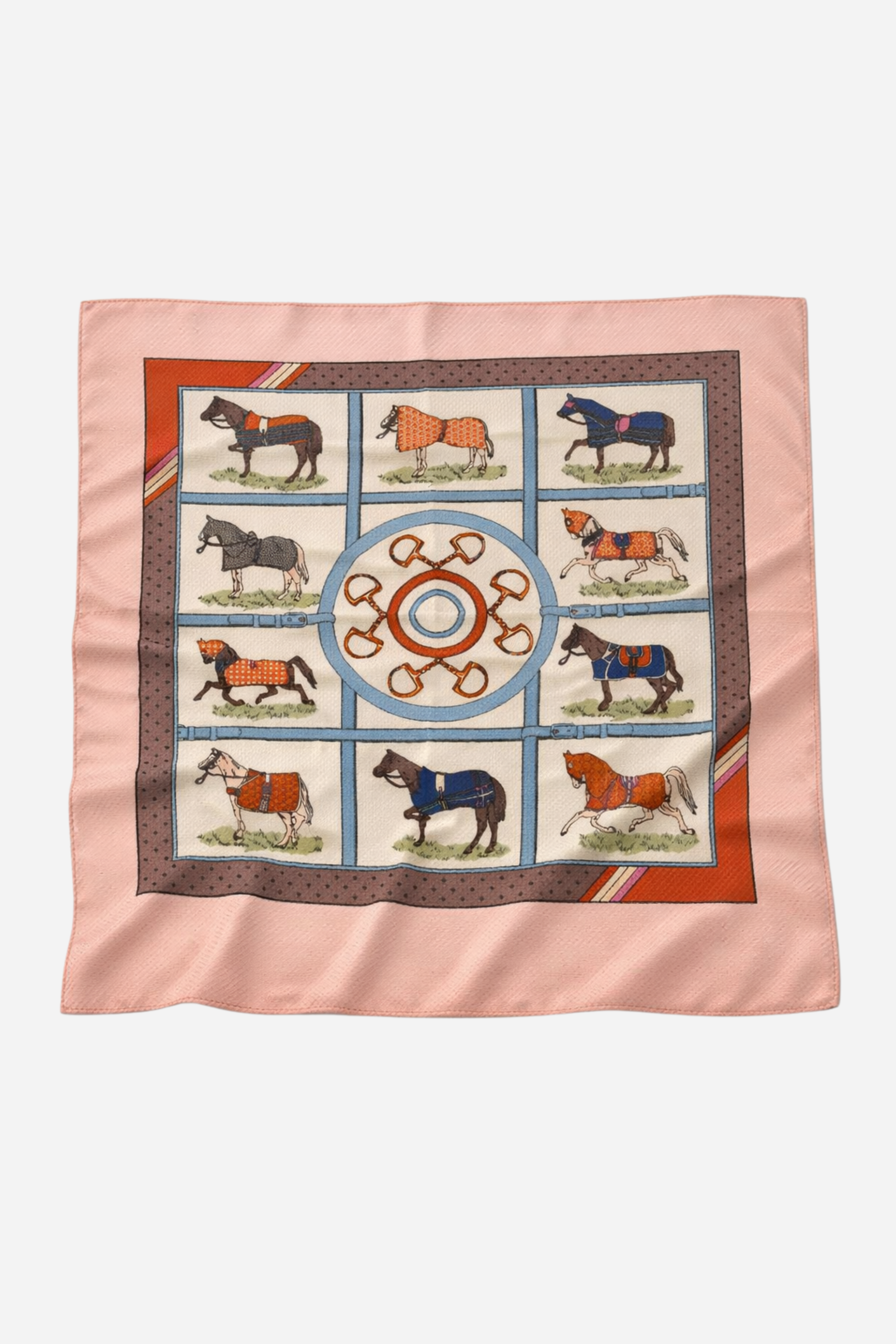 Bridget Twill Scarf - Blush