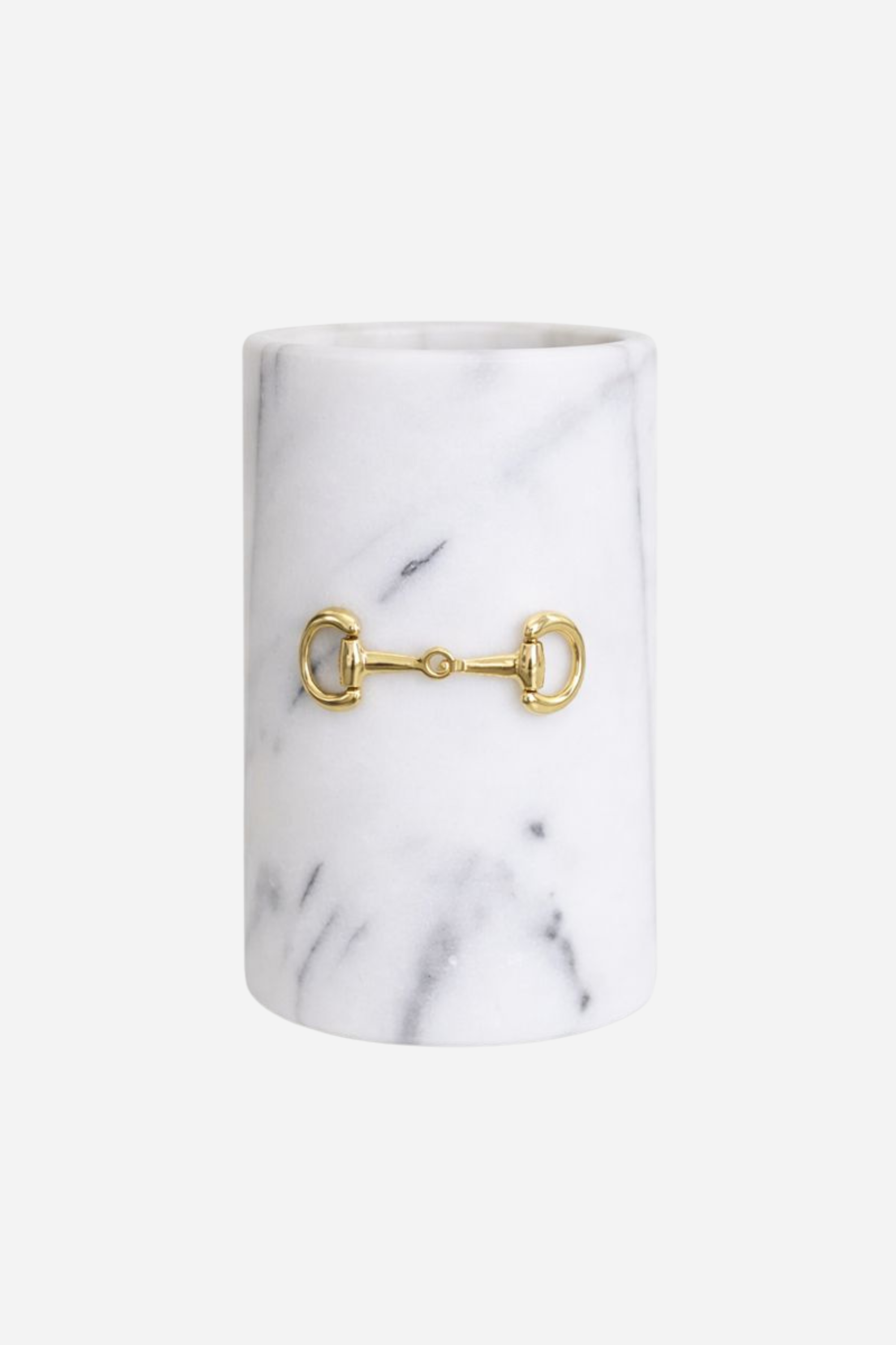 Bit Marble Cylinder - White