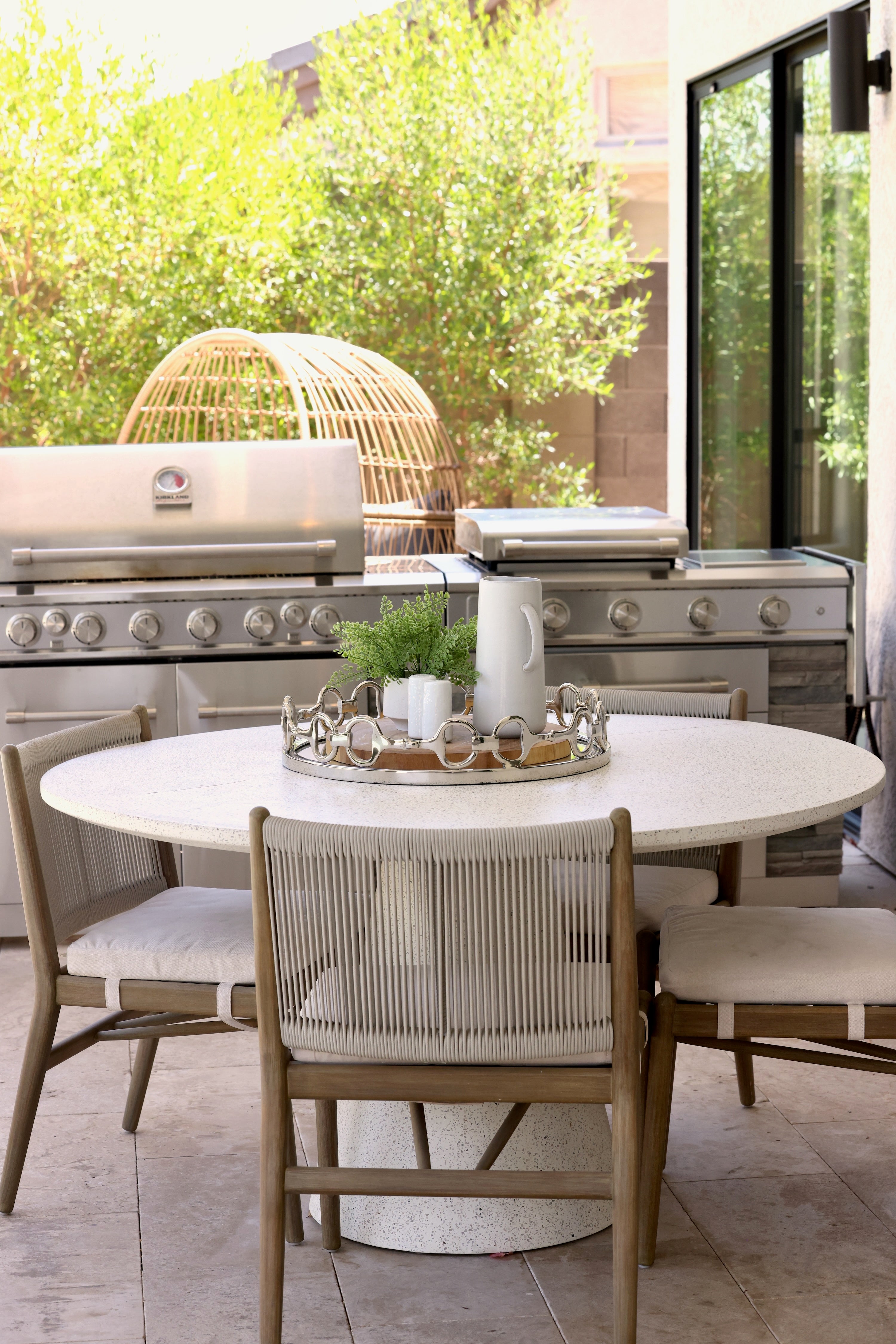 design impex stylish equestrian large silver round mirror tray d-ring bit