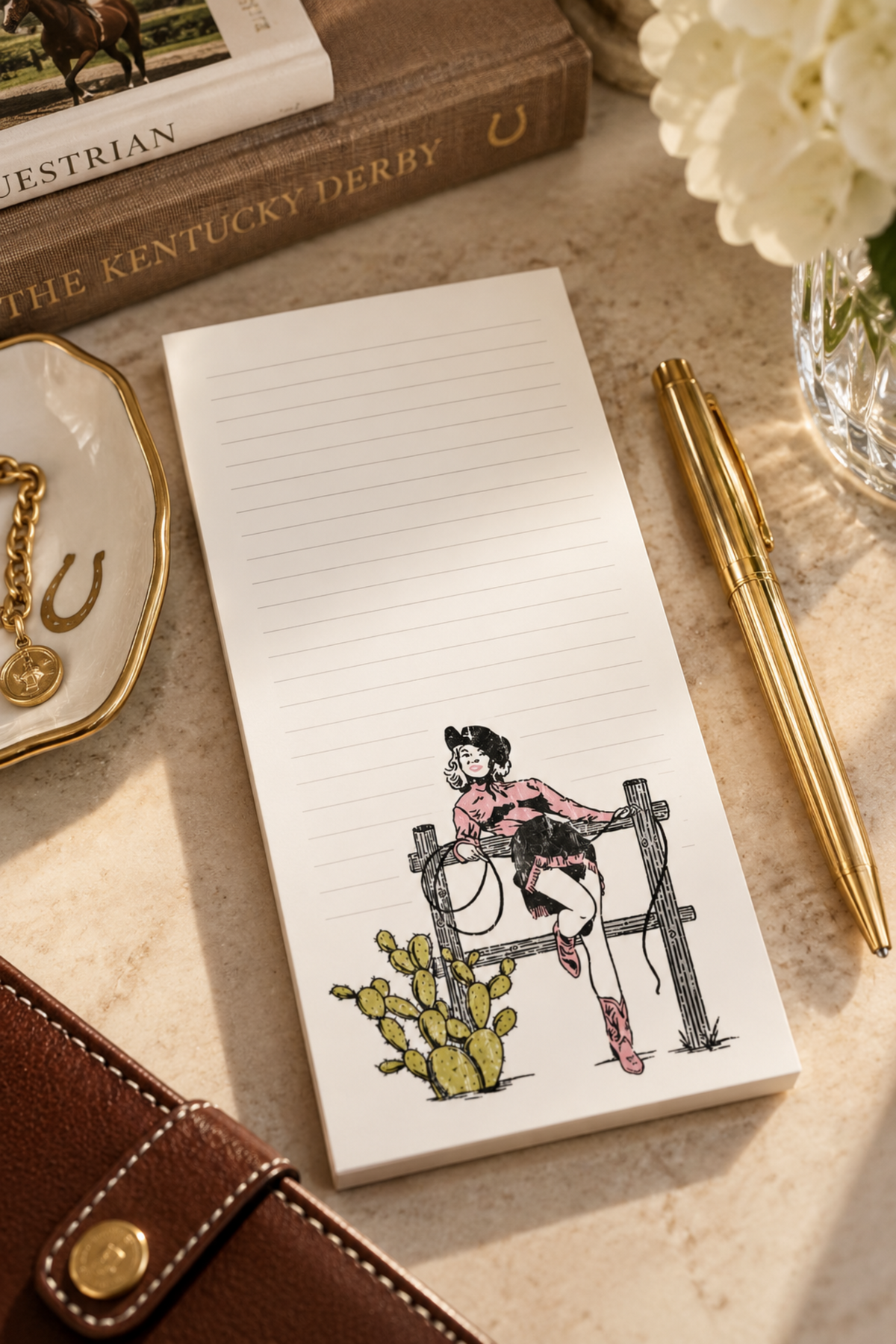 Cactus Cowgirl Notepad