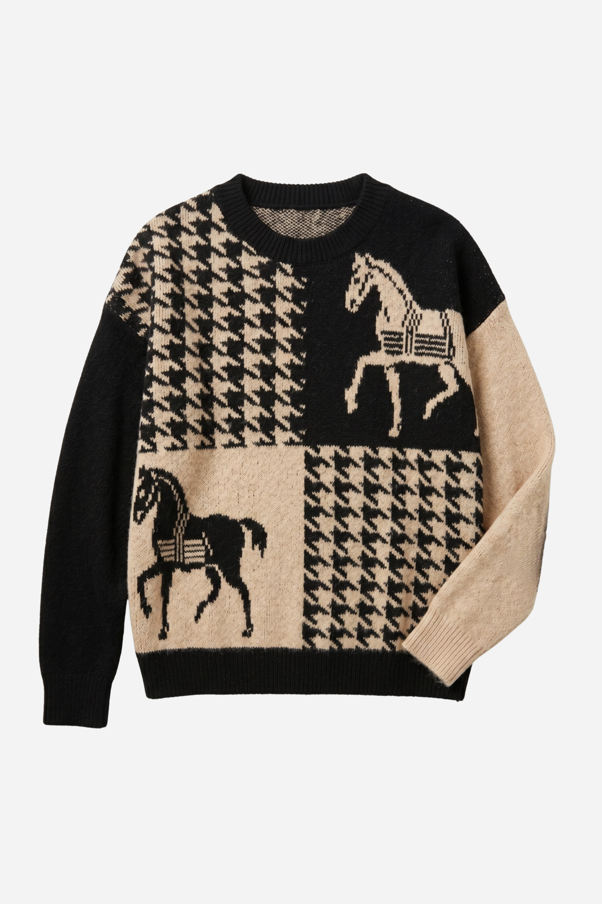 Camille Houndstooth Sweater