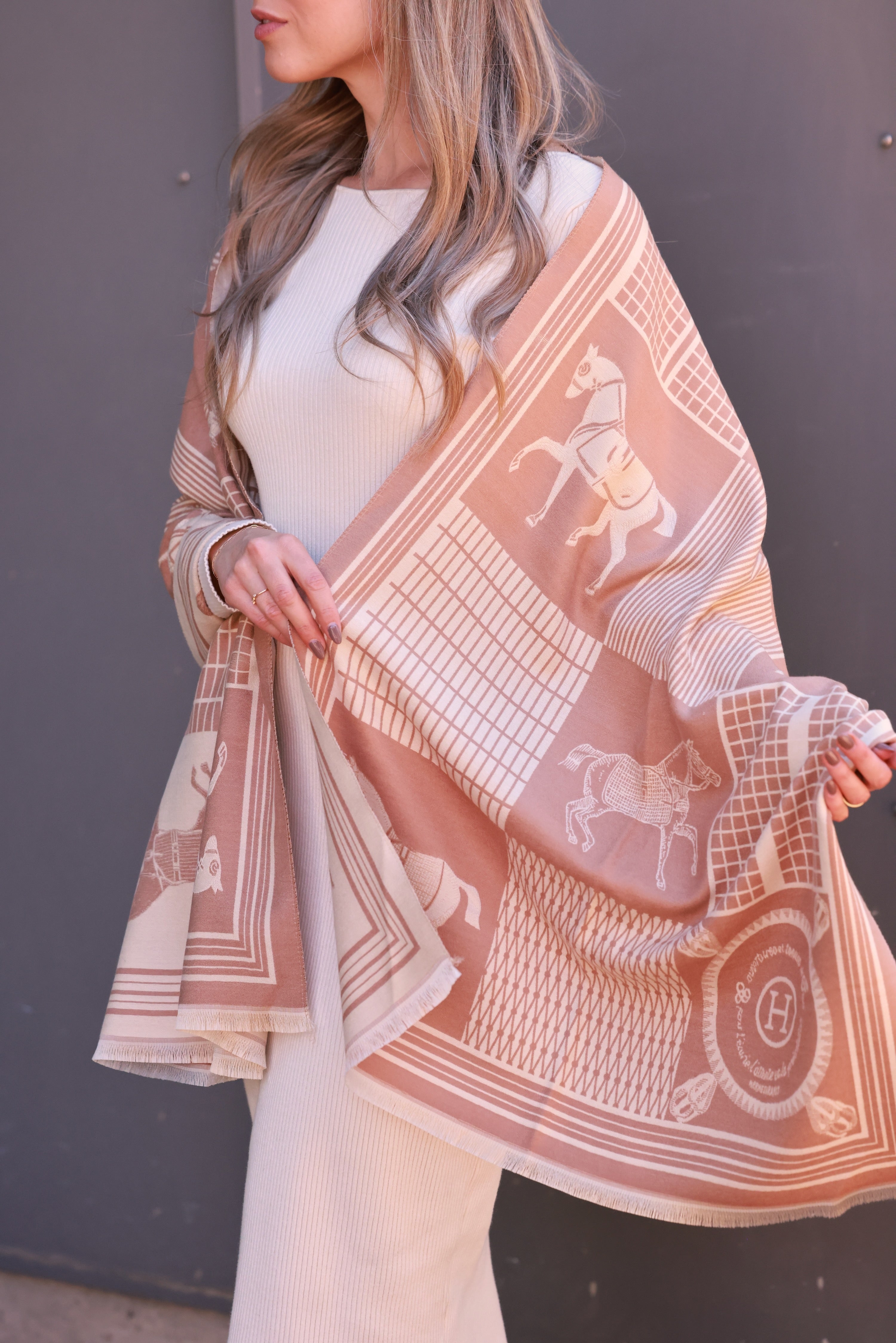 Capri Scarf - Camel