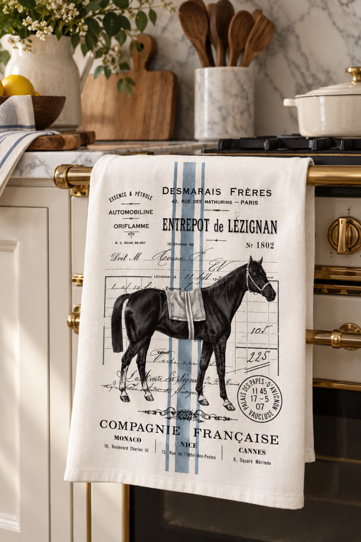 Le Cheval Vintage Hand Towel