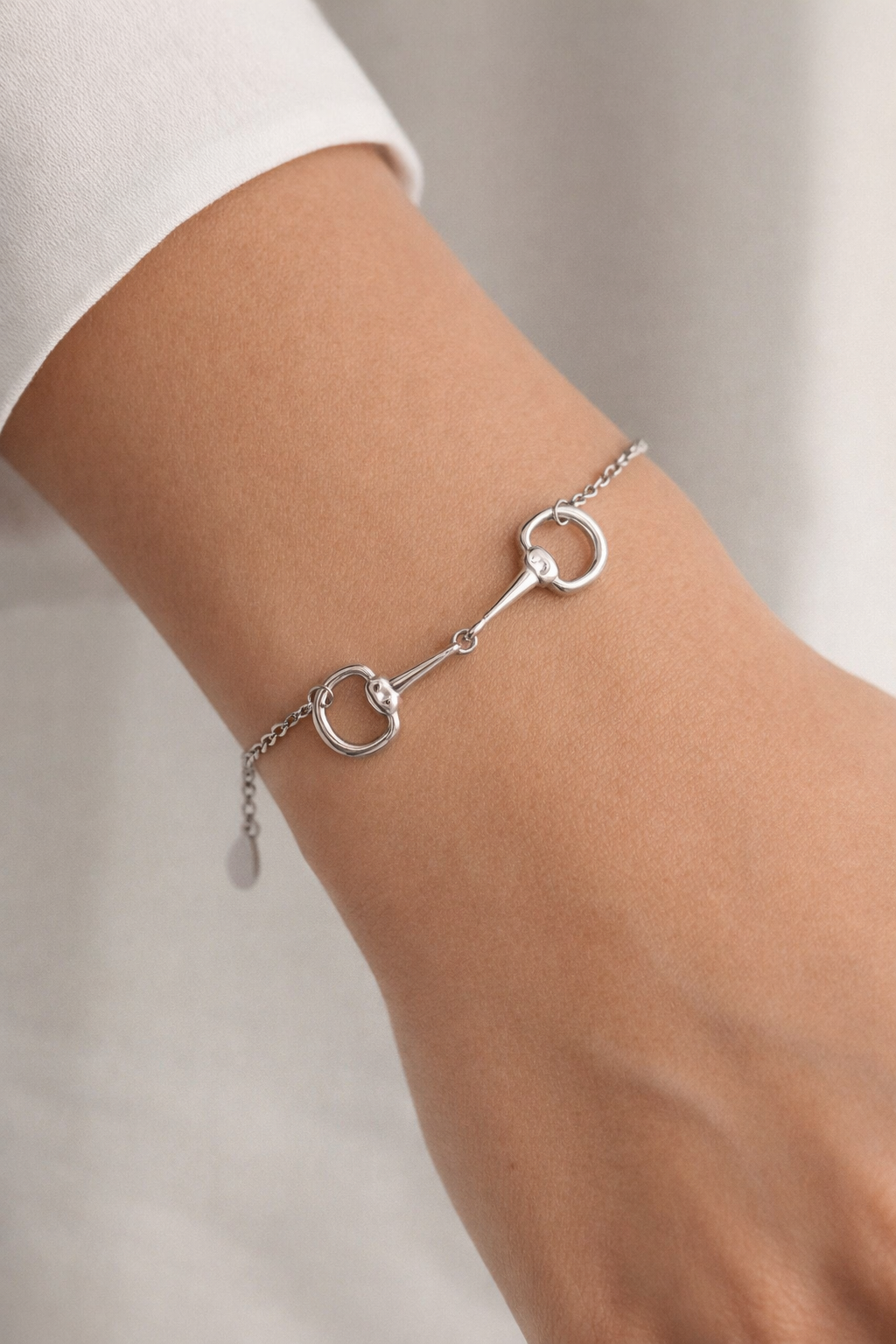 Lauren Bit Bracelet - Silver