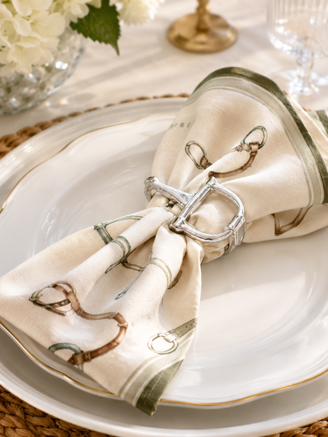 Snaffle Bit Napkin Ring