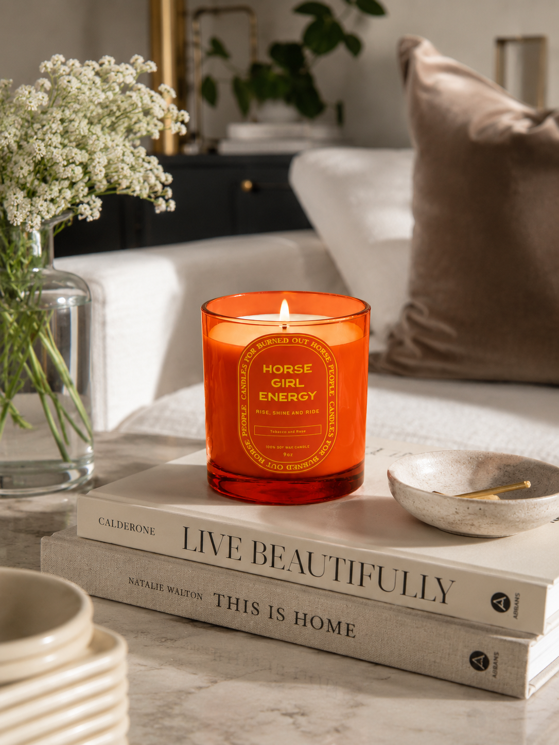 Horse Girl Energy Candle