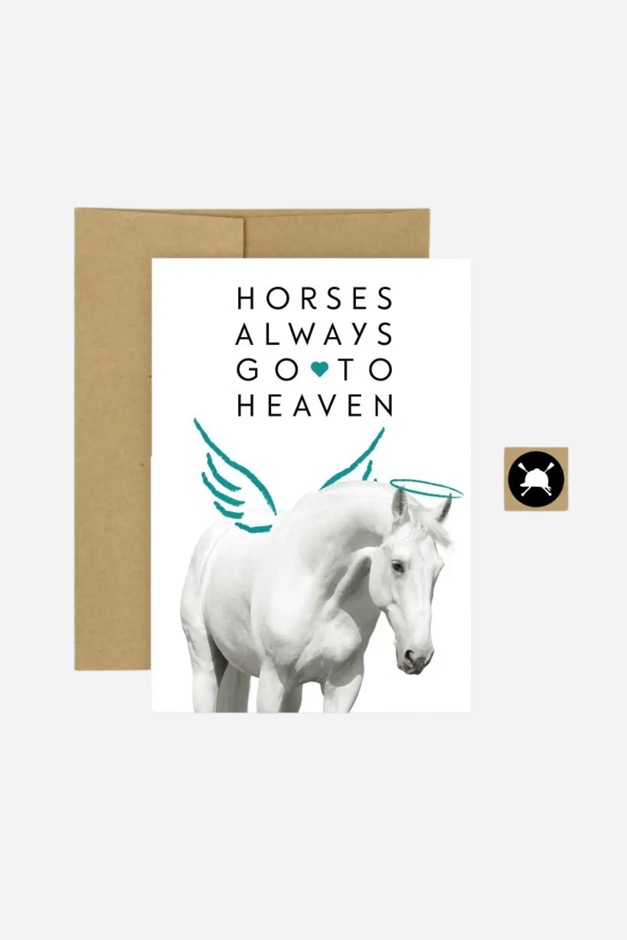 Horse greeting card, equestrian greeting card, horse gift, equestrian gift, gifts for tack shops, equestrian gift ideas for horse lovers, equestrian sympathy card, horse sympathy card, horse grief card, equestrian grief card.