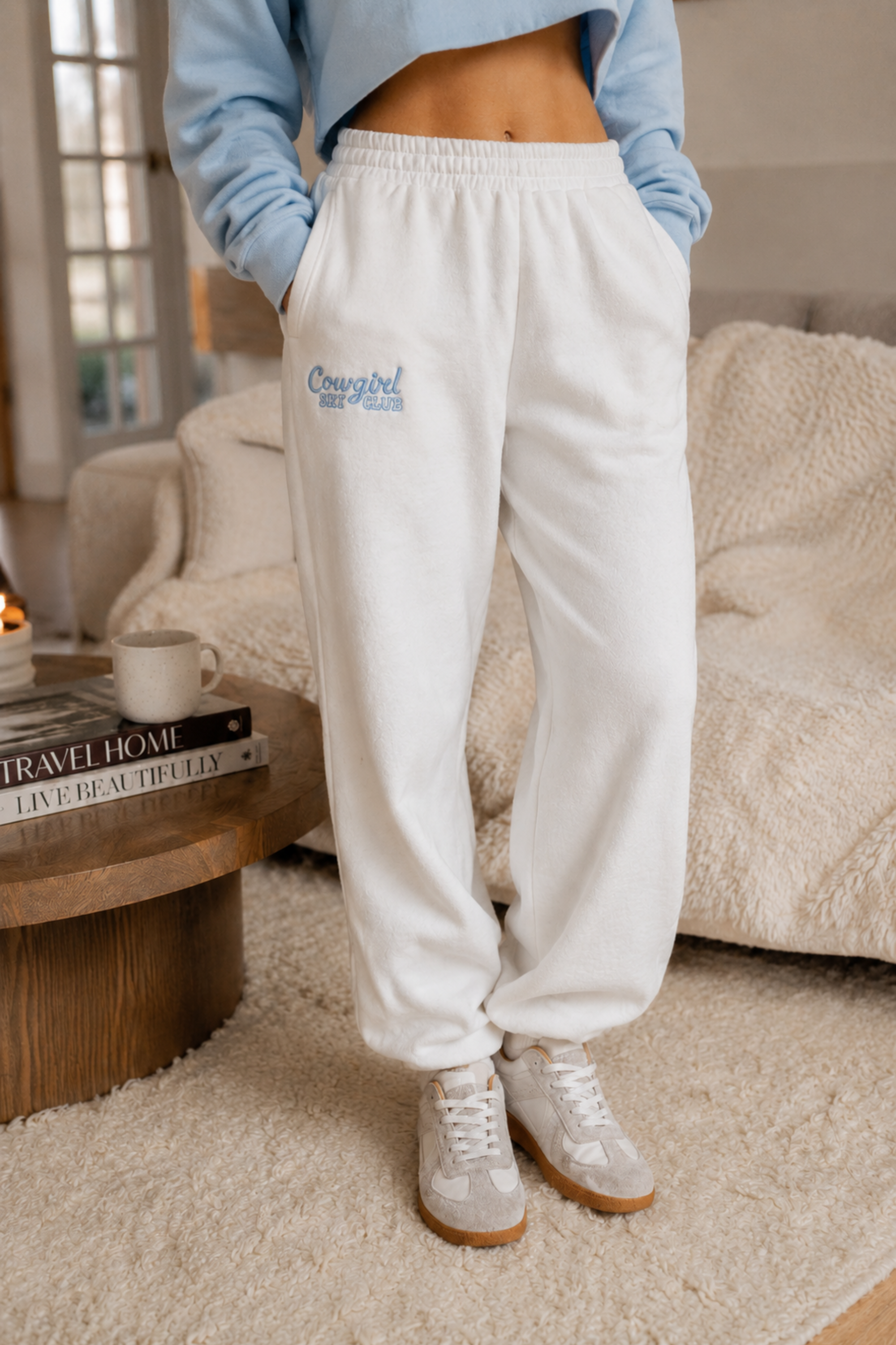 Cowgirl Ski Club Embroidered Sweatpant