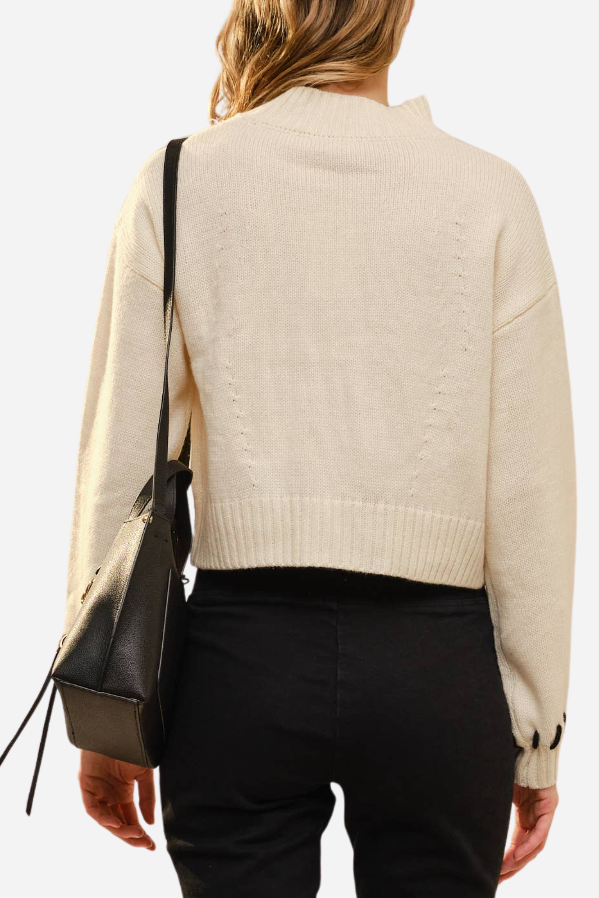 Good Luck Club Cropped Sweater