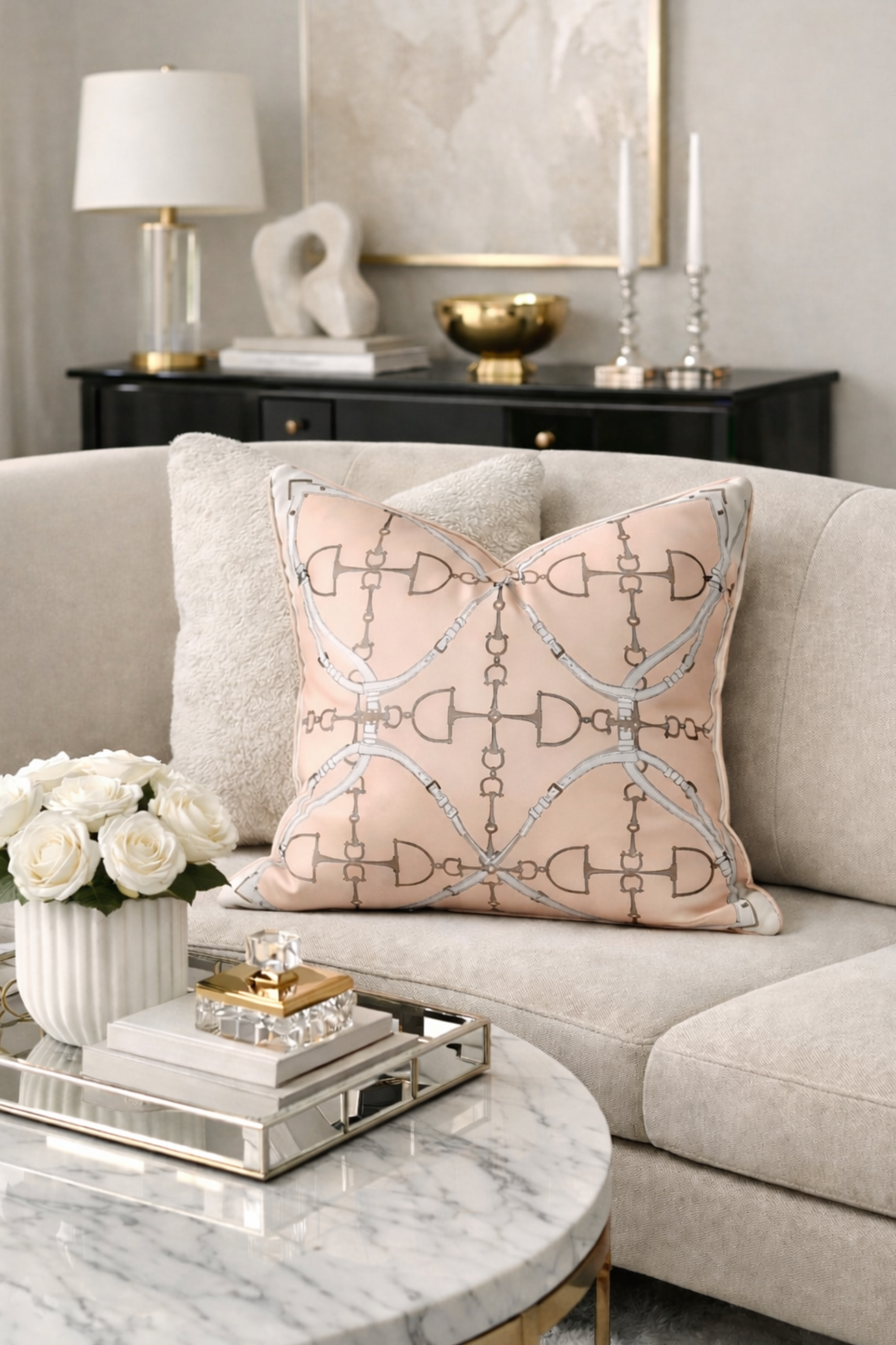 D-Ring Silk Pillow