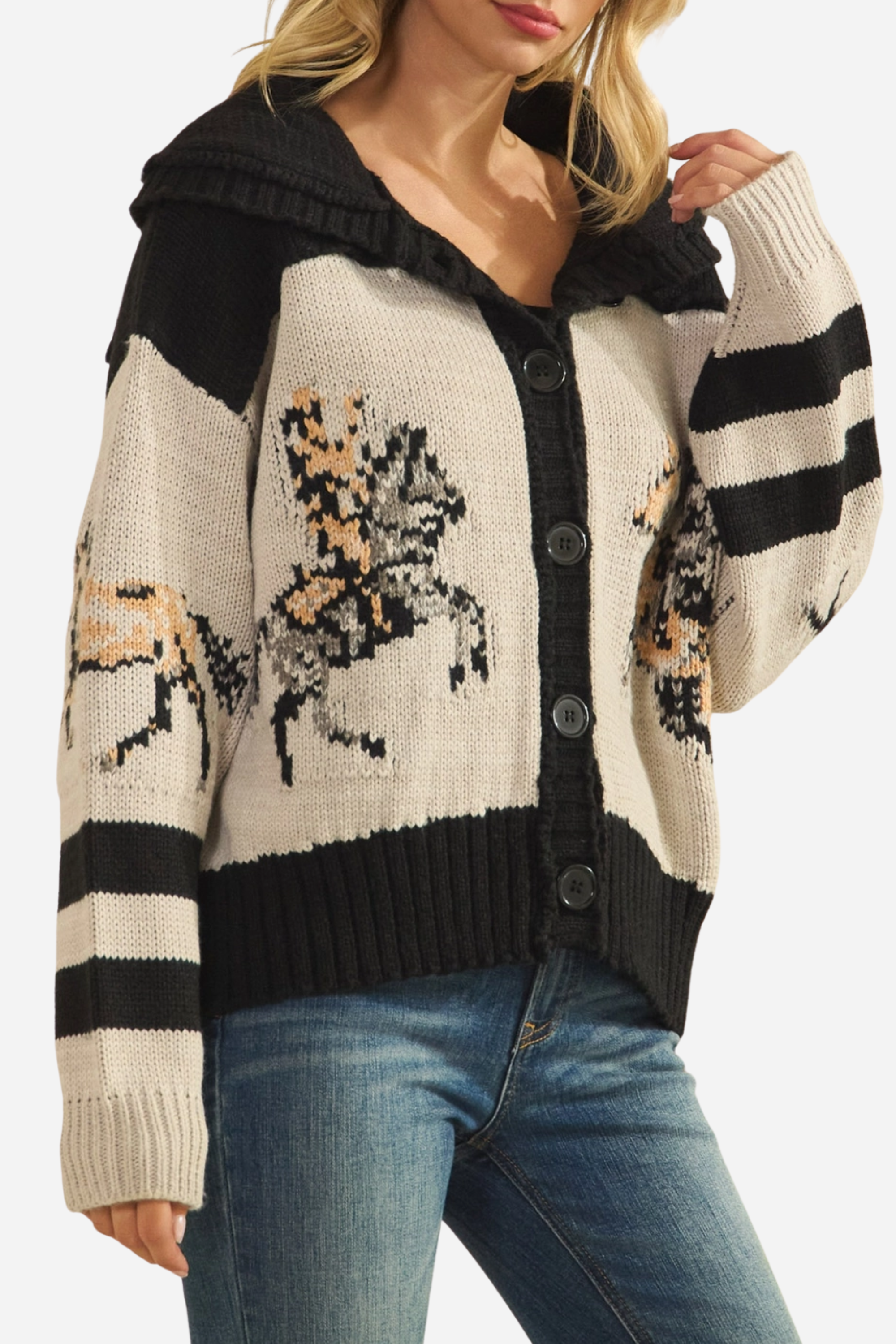 Elsa Galloping Horse Cardigan
