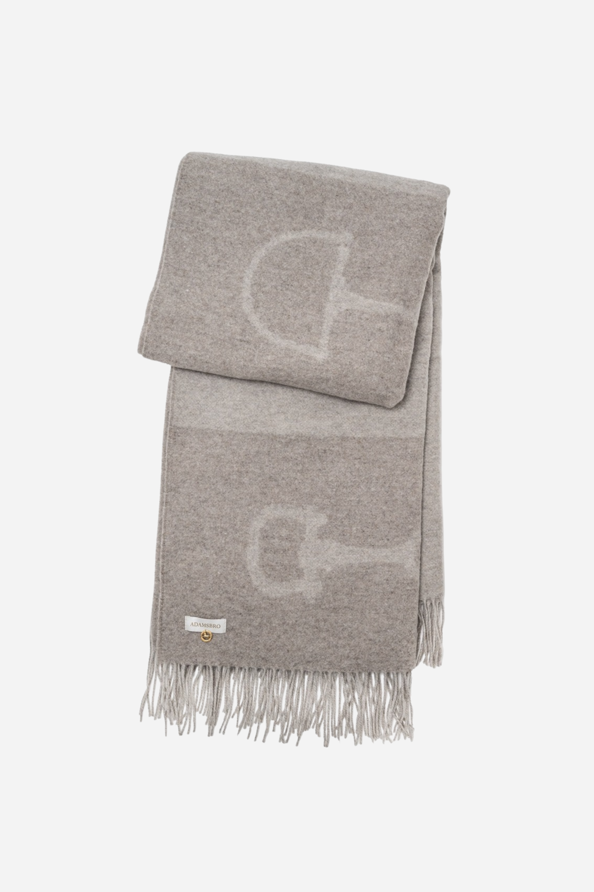 Equine Cashmere Throw - Taupe