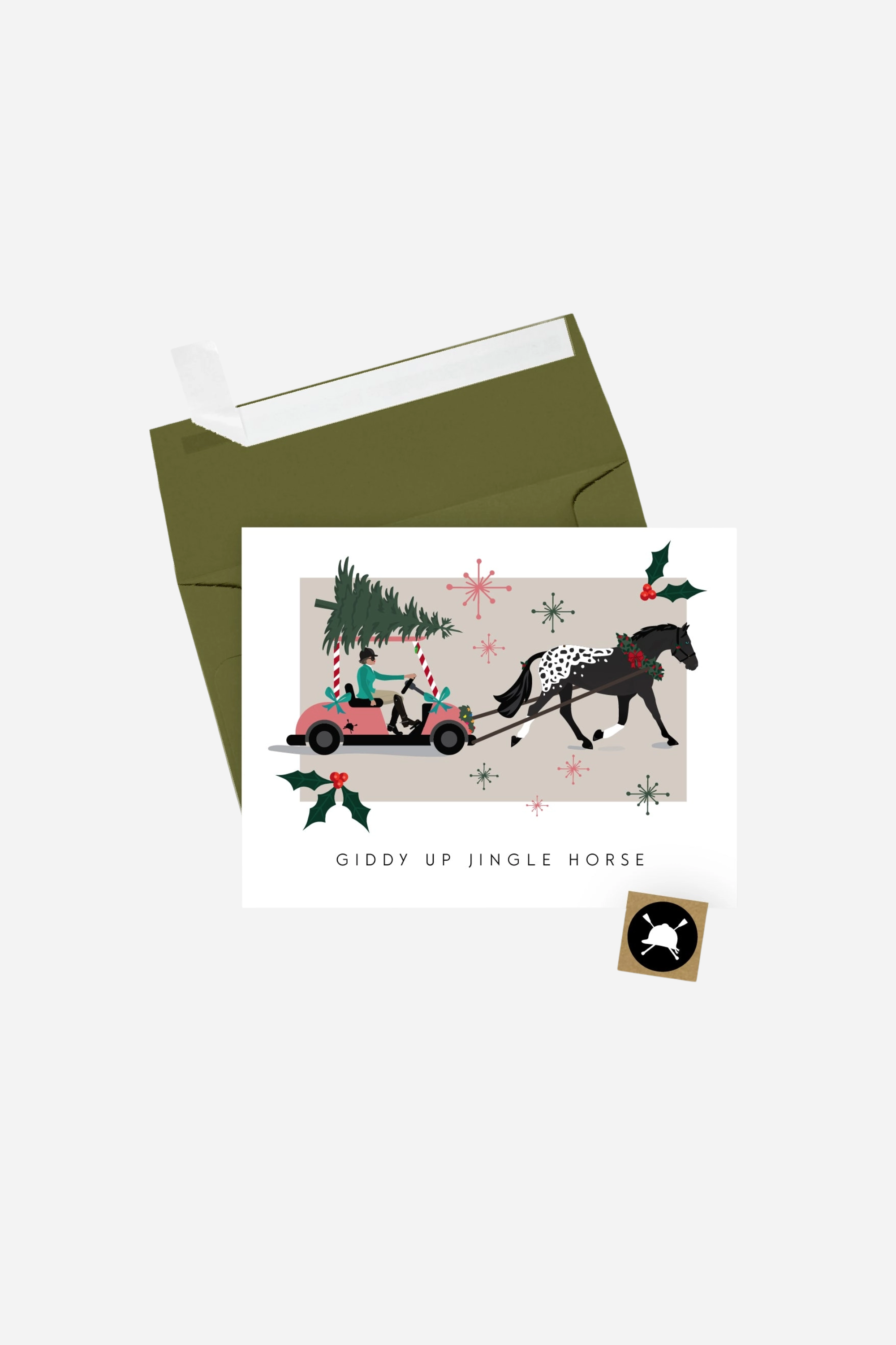 Giddy Up Jingle Horse Card Box Set