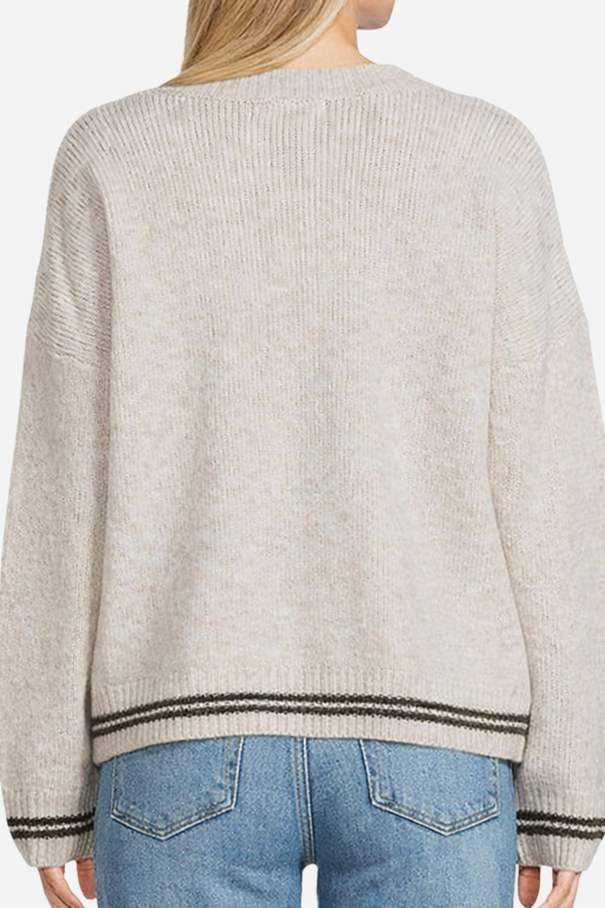 Equestrian horseshoe sweater with bold graphic design and relaxed crewneck fit. horseshoe sweater, equestrian sweater, horse sweater, horse girl sweater, equestrian apparel, horse themed clothing