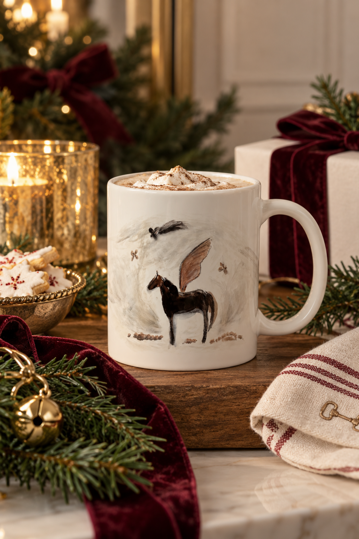Guardian Horses Mug