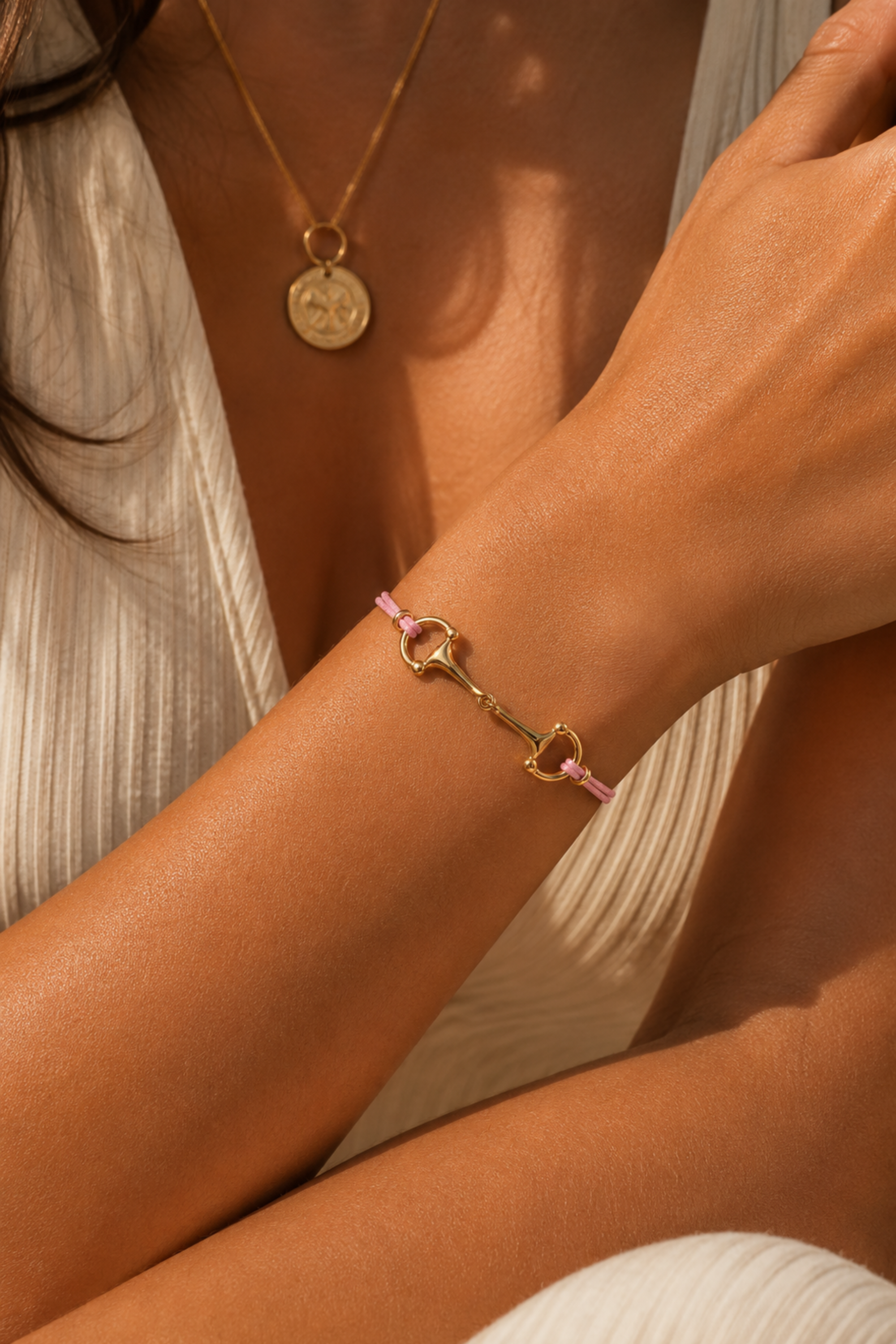 Halo Bit Bracelet - Pink