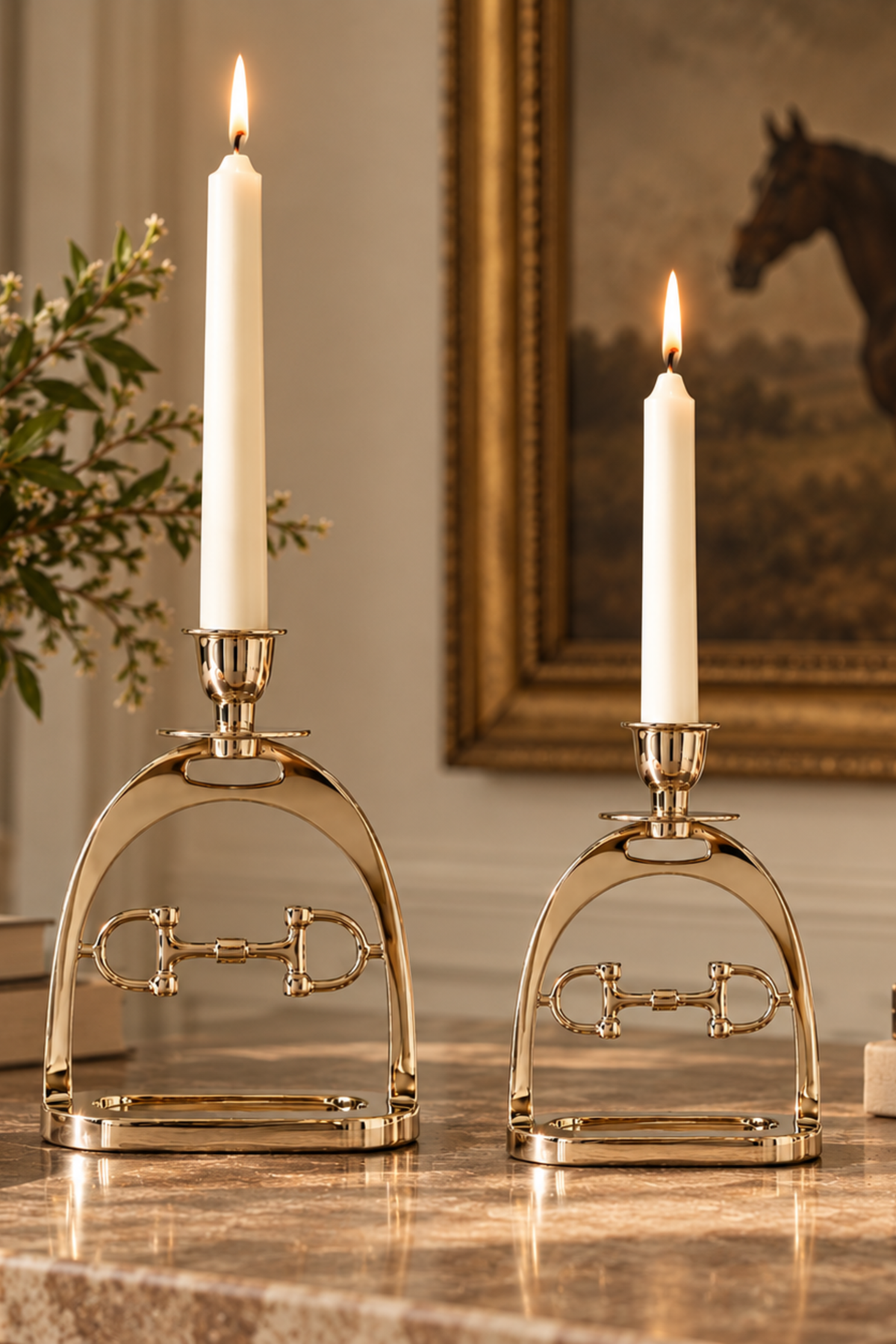 Alexander Bit Candle Holder - Silver