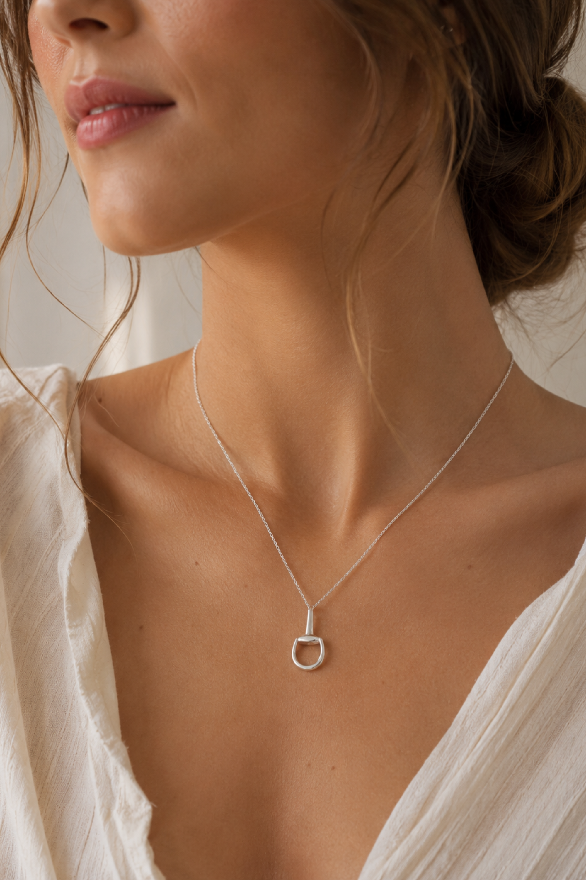 Hollis Pendant Necklace - Silver