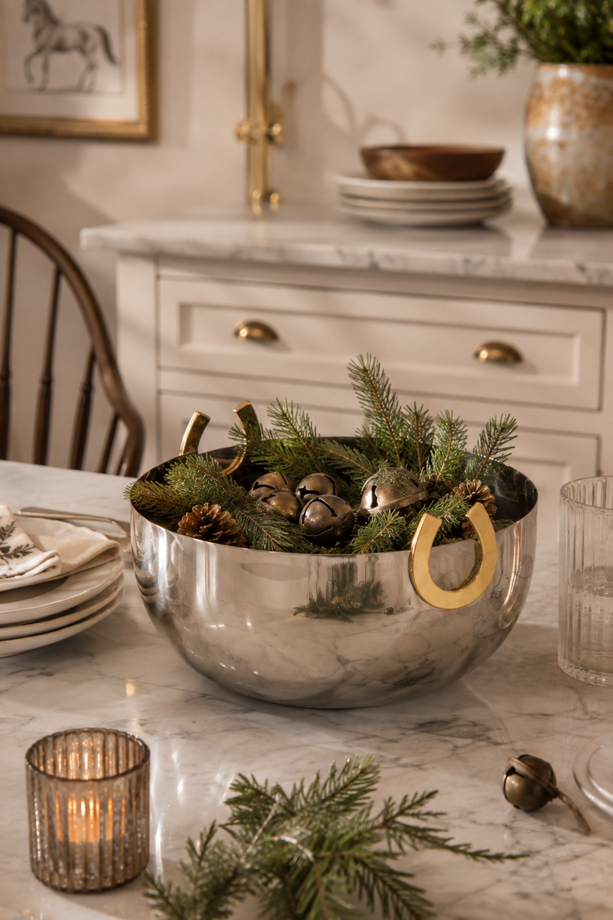 Horseshoe Bowl - Gold
