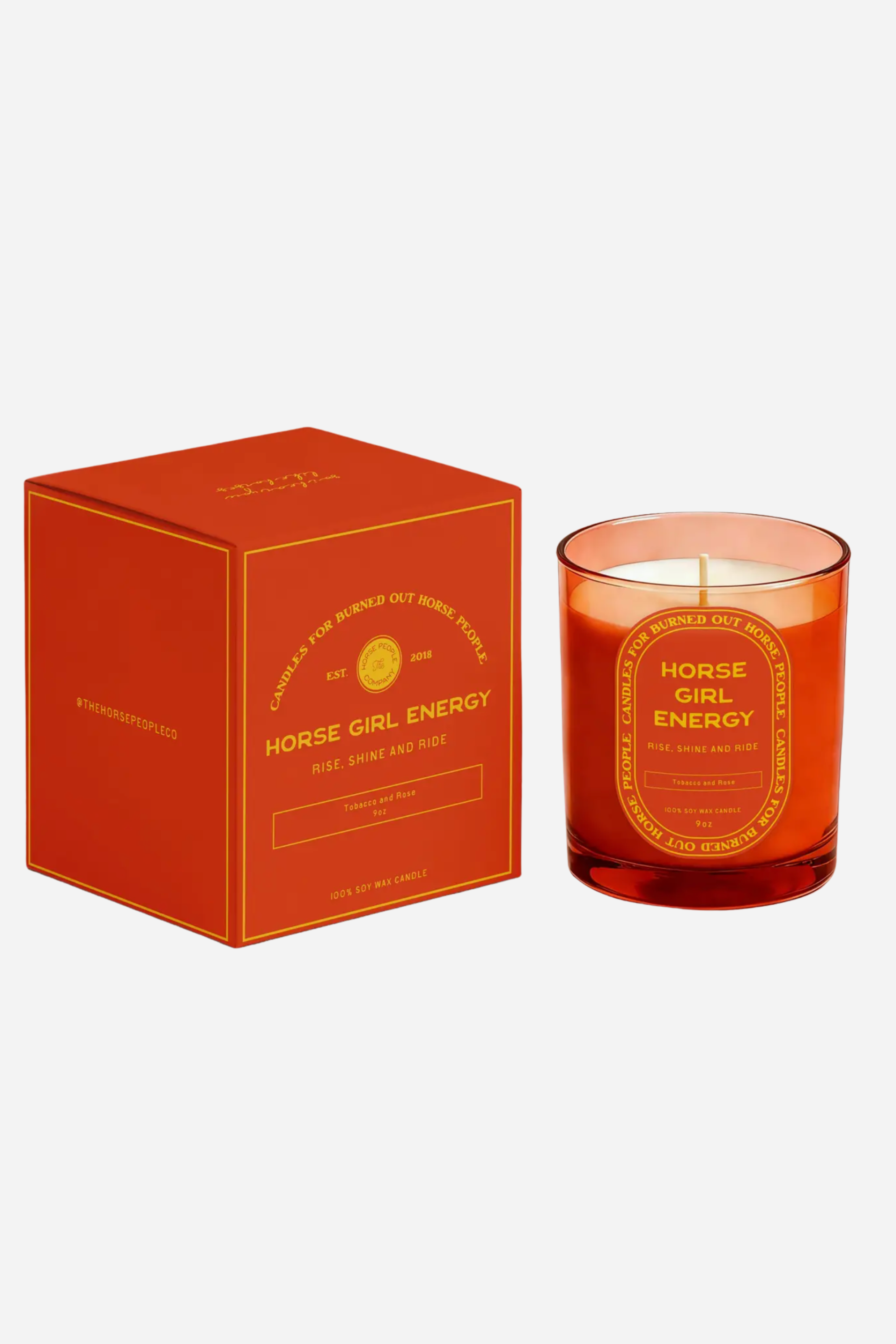 Horse Girl Energy Candle