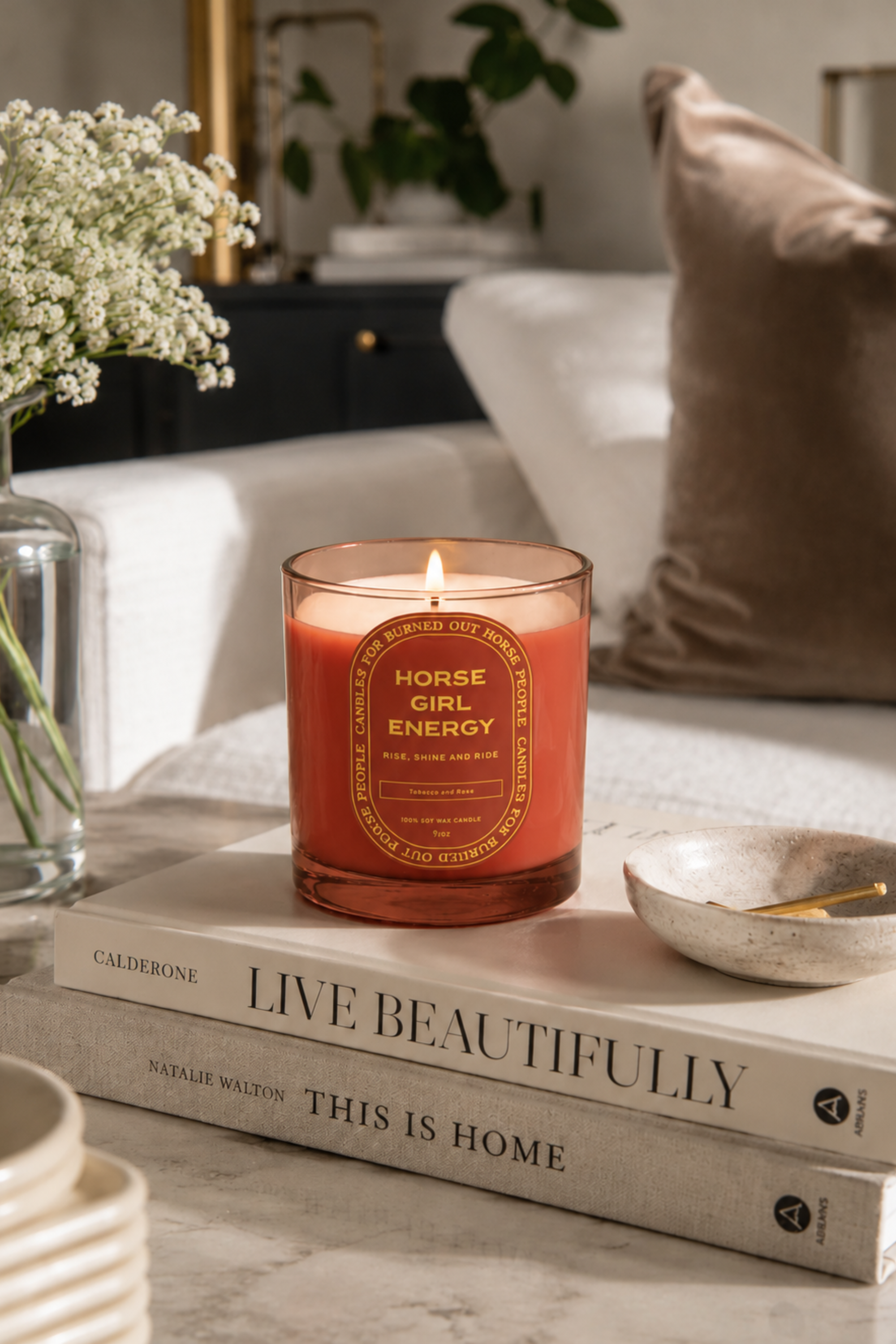 Horse Girl Energy Candle