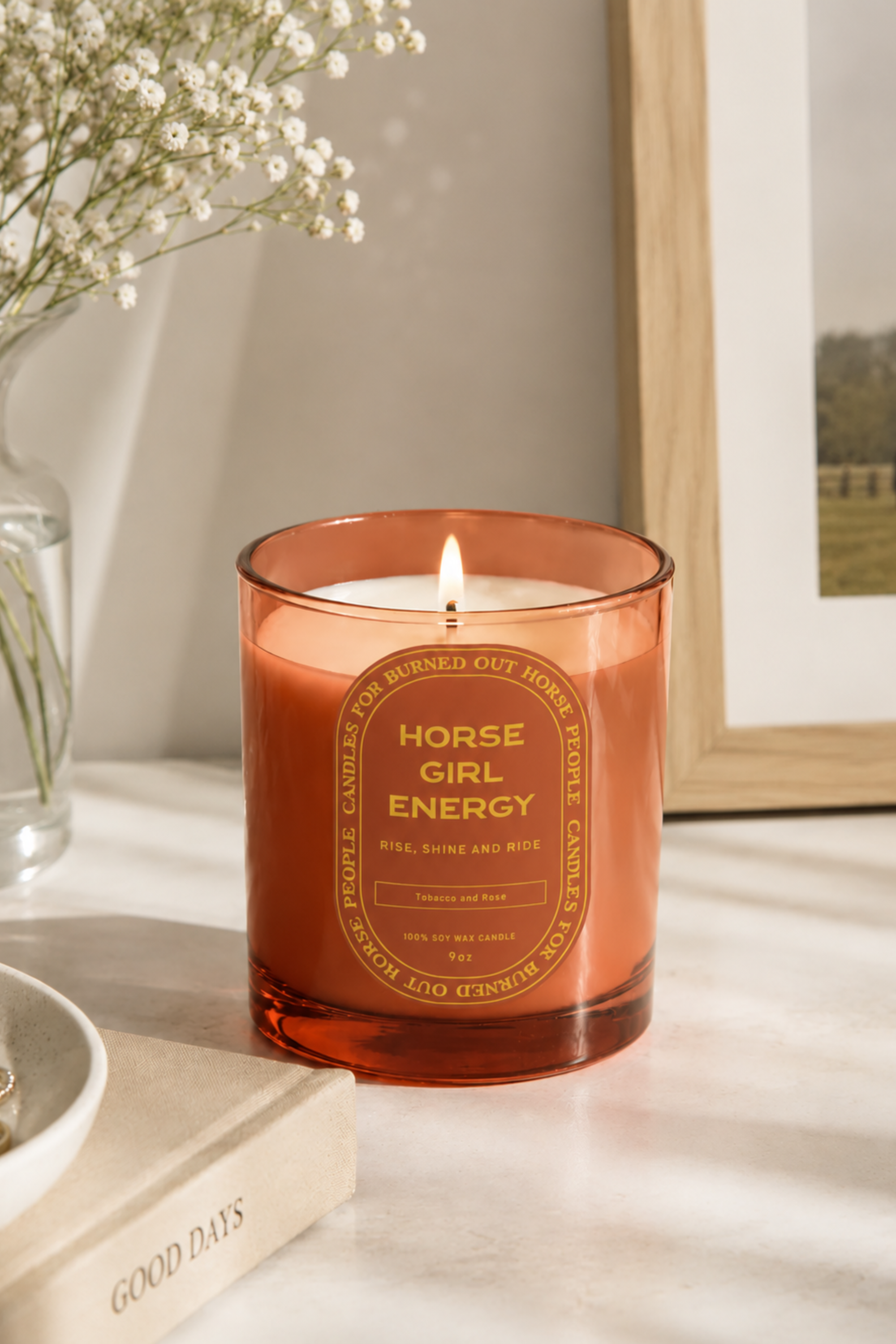 Horse Girl Energy Candle