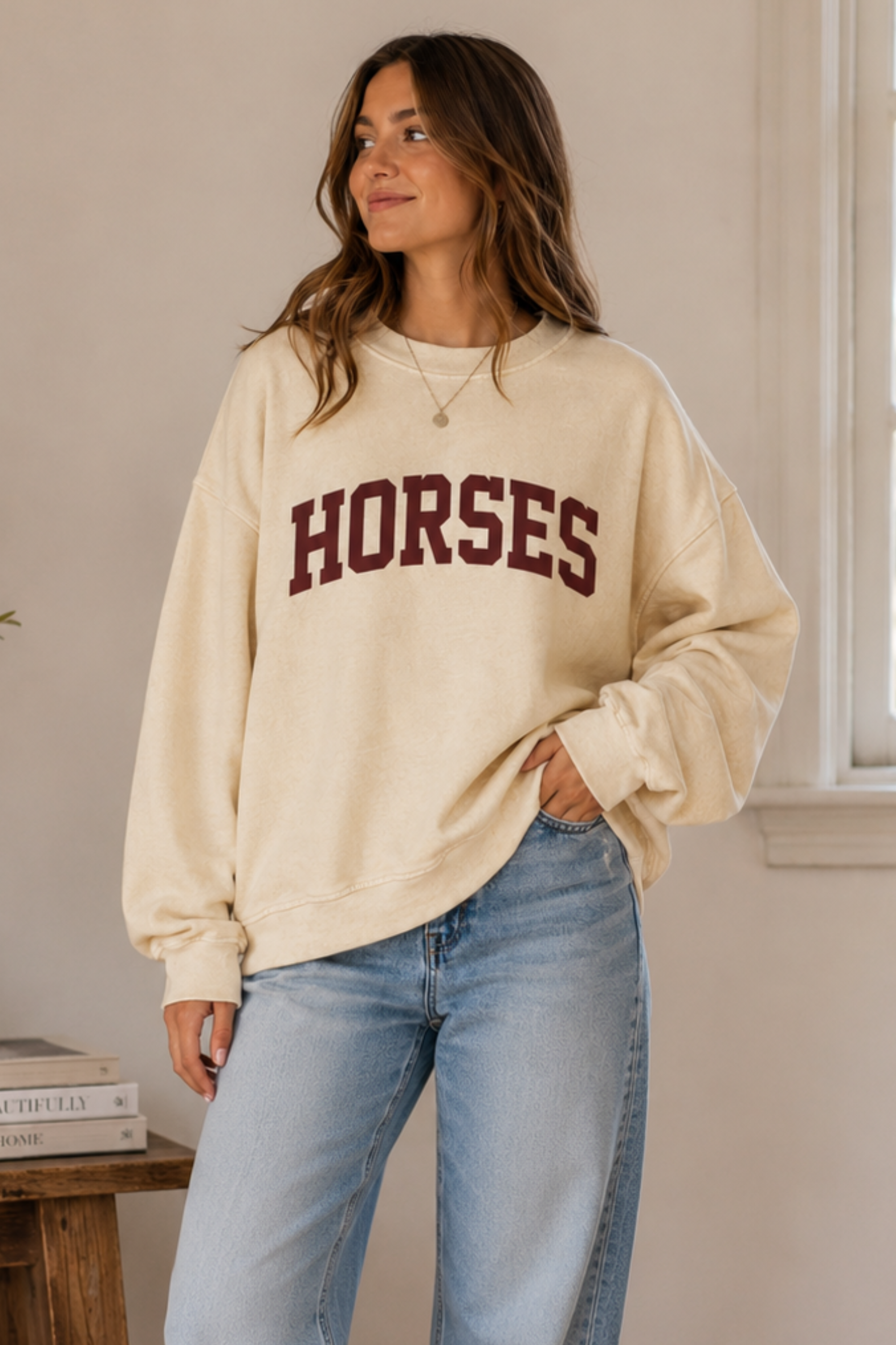 Horses Varsity Sweatshirt