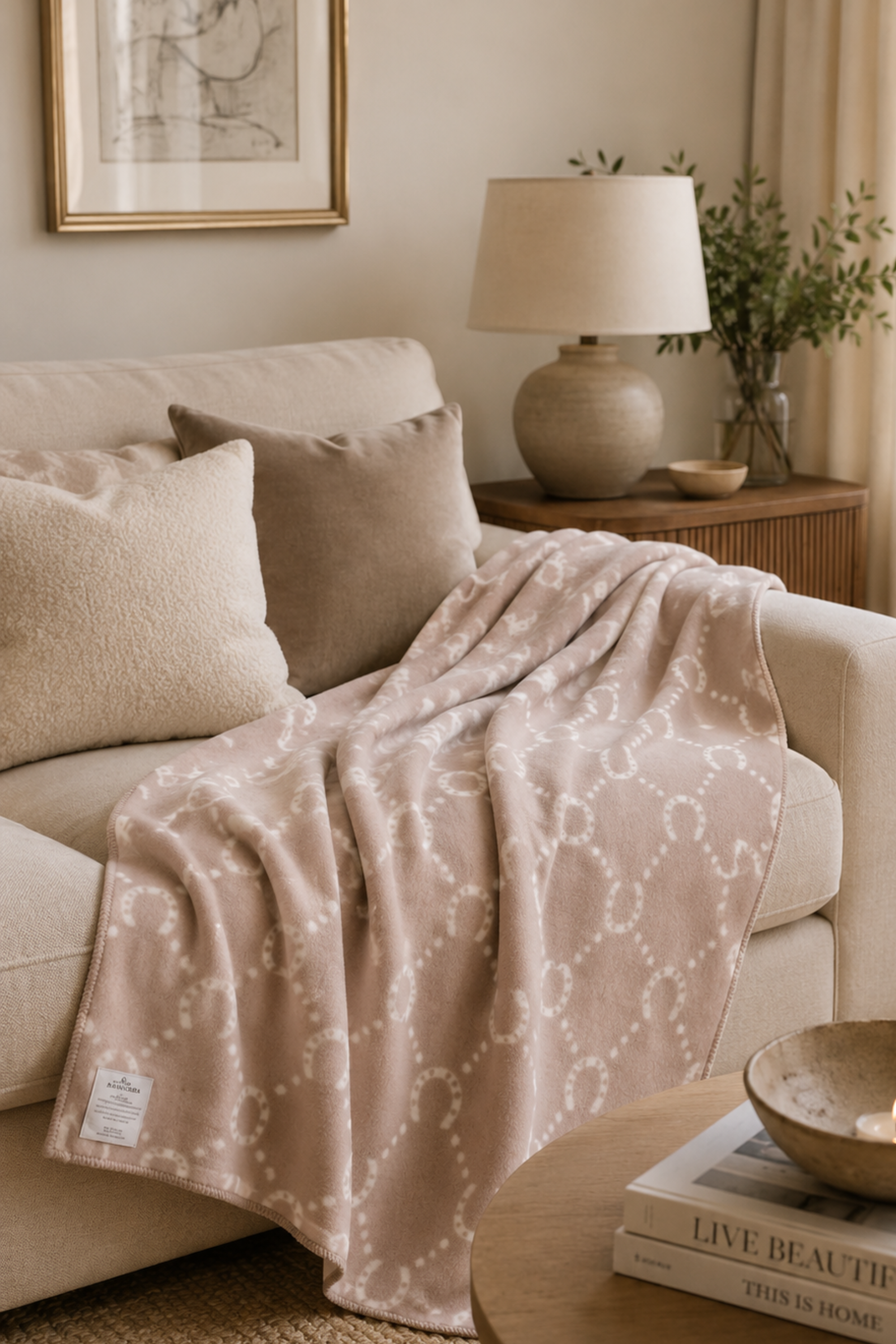 Horseshoe Merino Throw