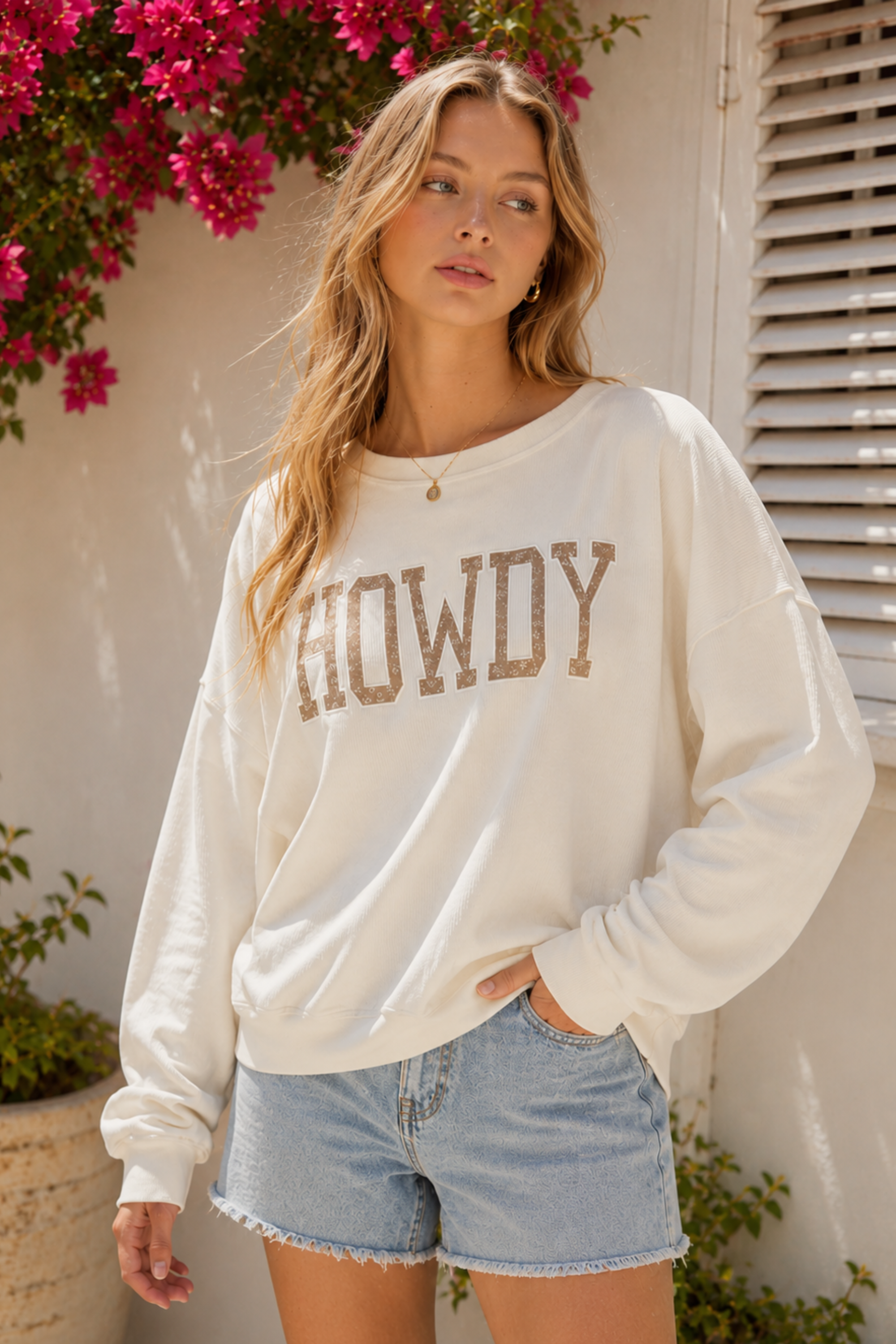 Botanical Howdy Sweatshirt