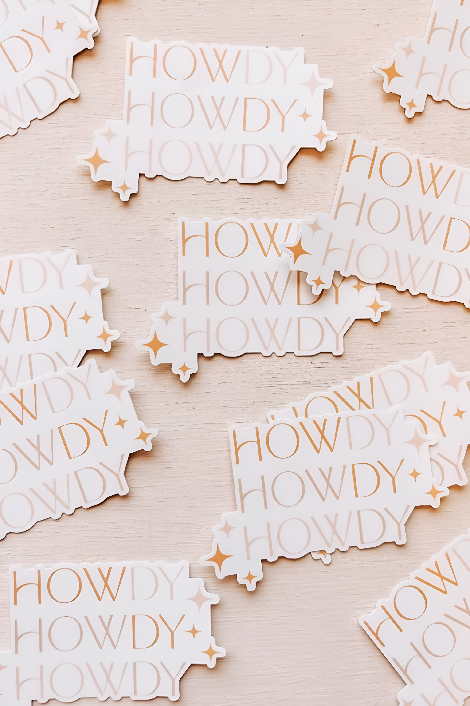 Howdy Howdy Howdy Sticker