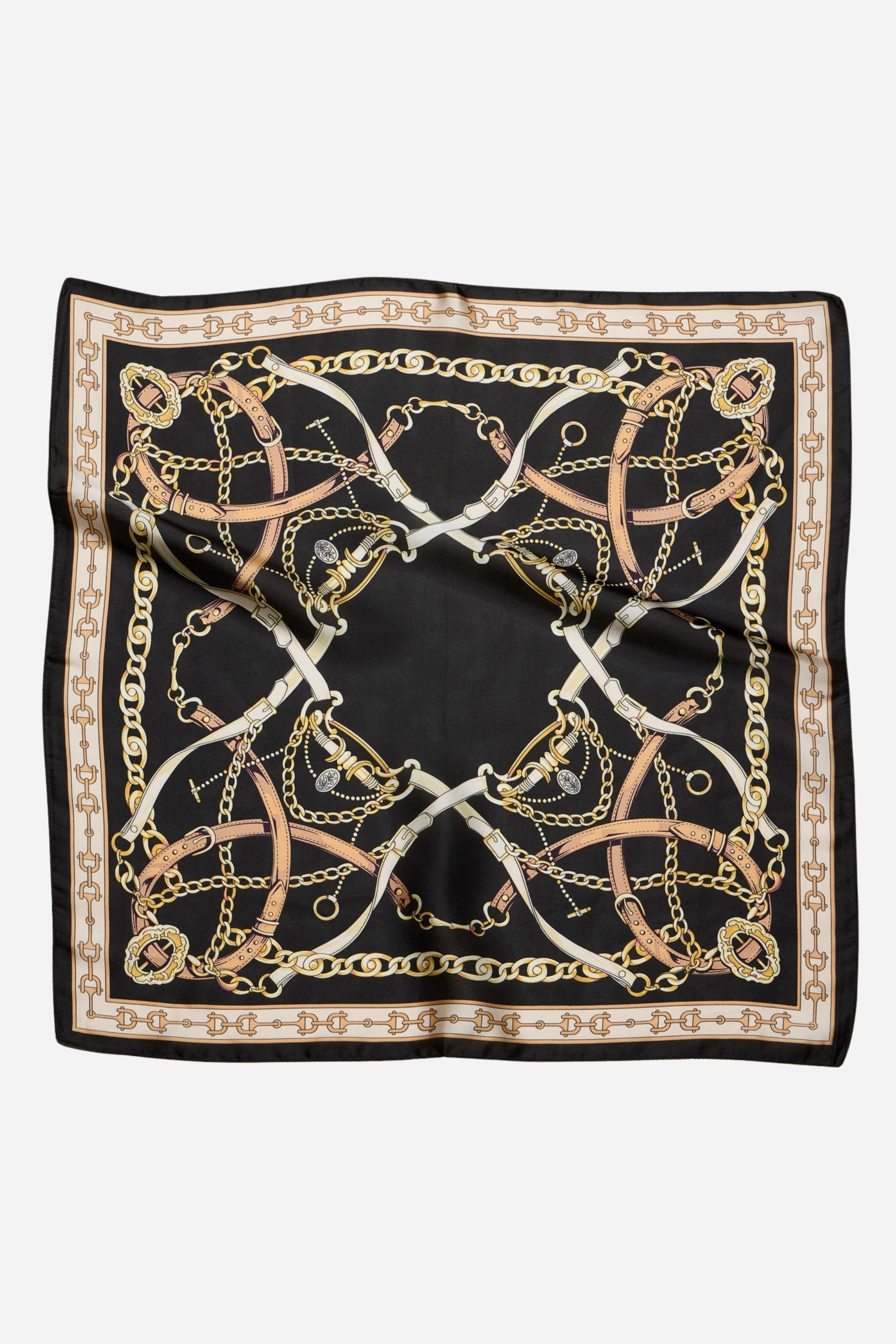 Jackie Equestrian Scarf - Black