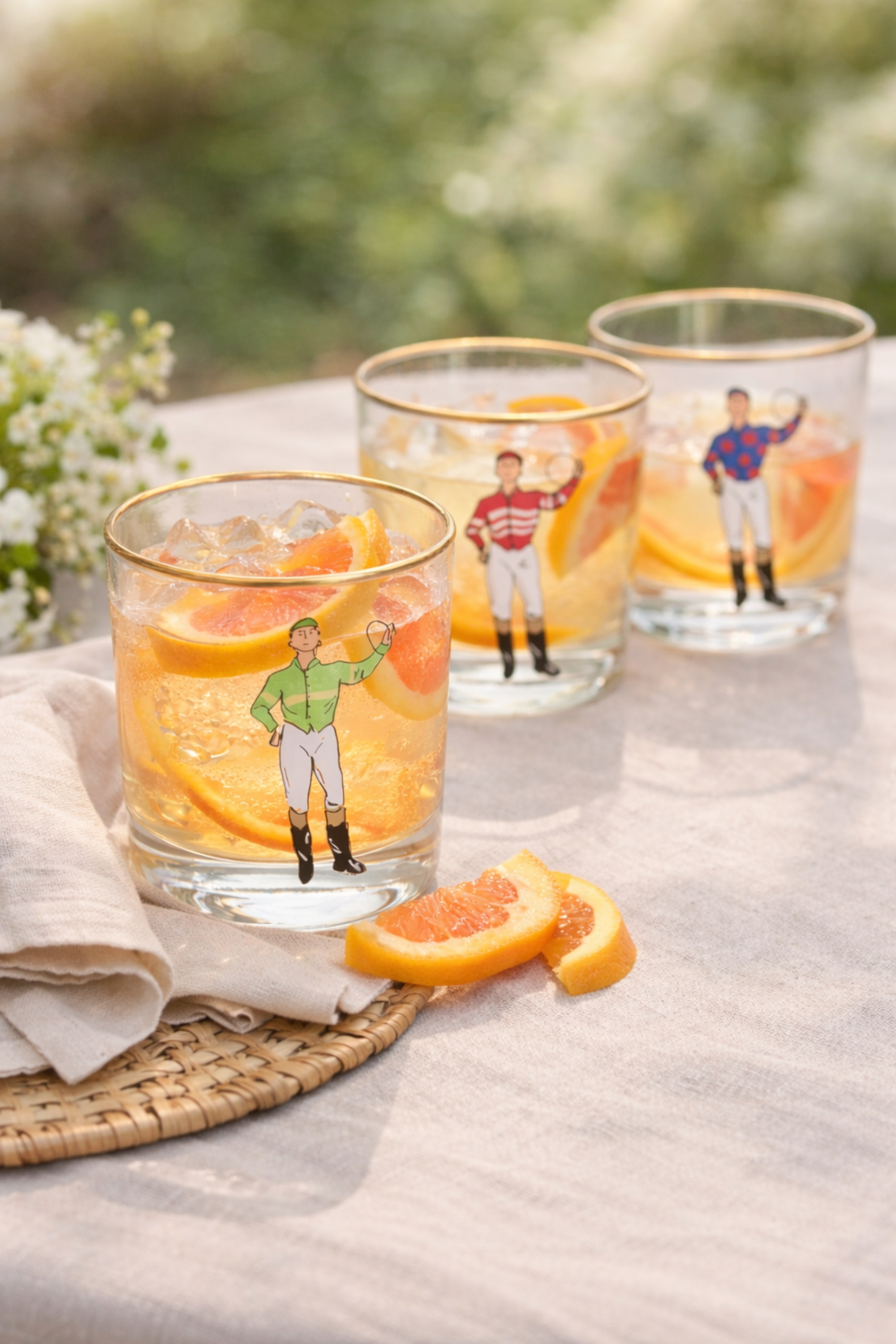 Jockey Short Drinking Glass Set