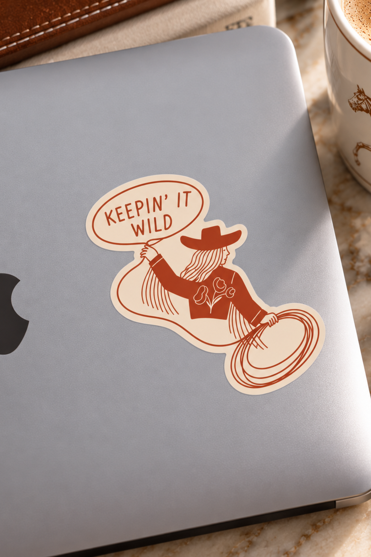 Keepin' it Wild Sticker
