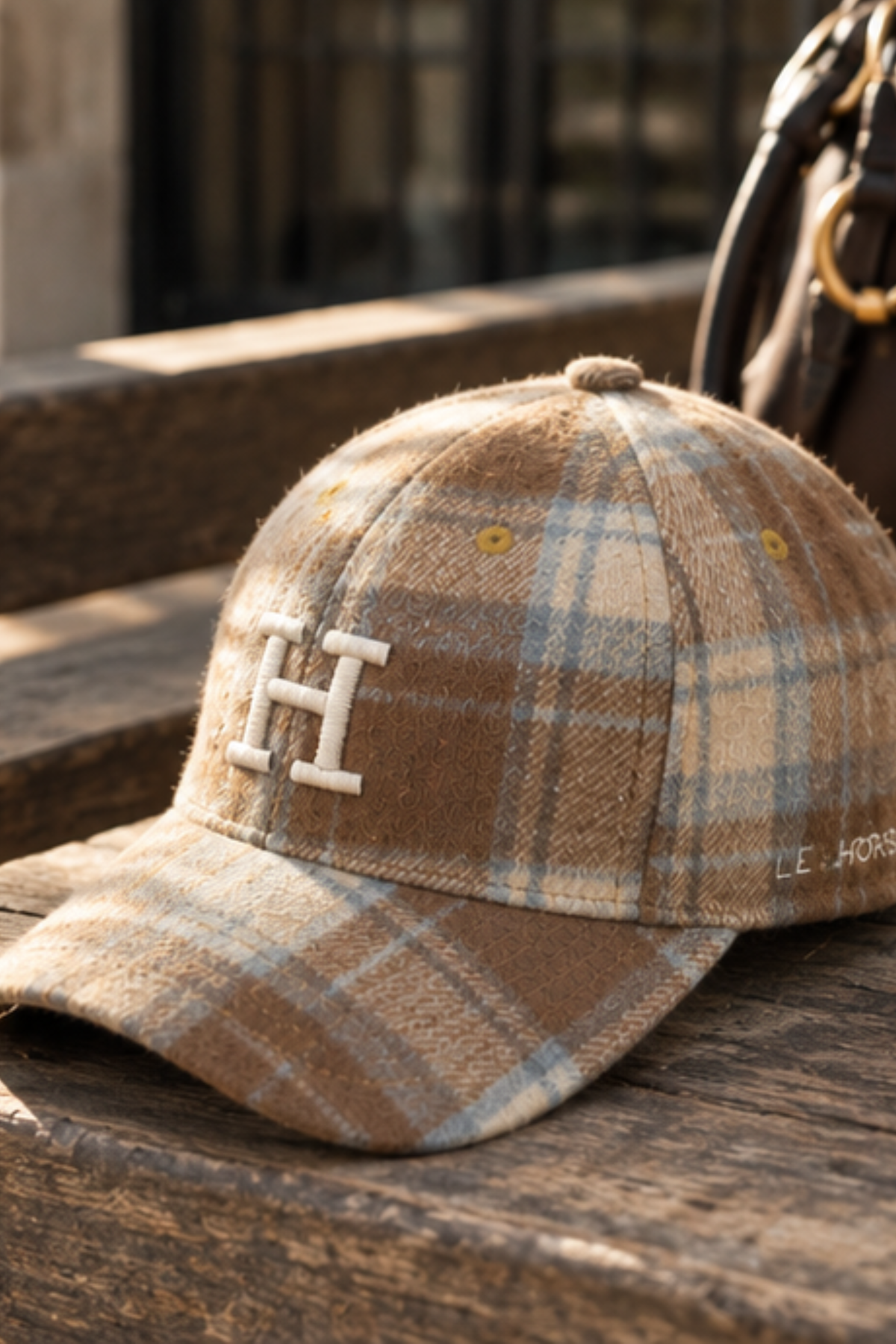 Le Horse Flannel Cap – Khaki