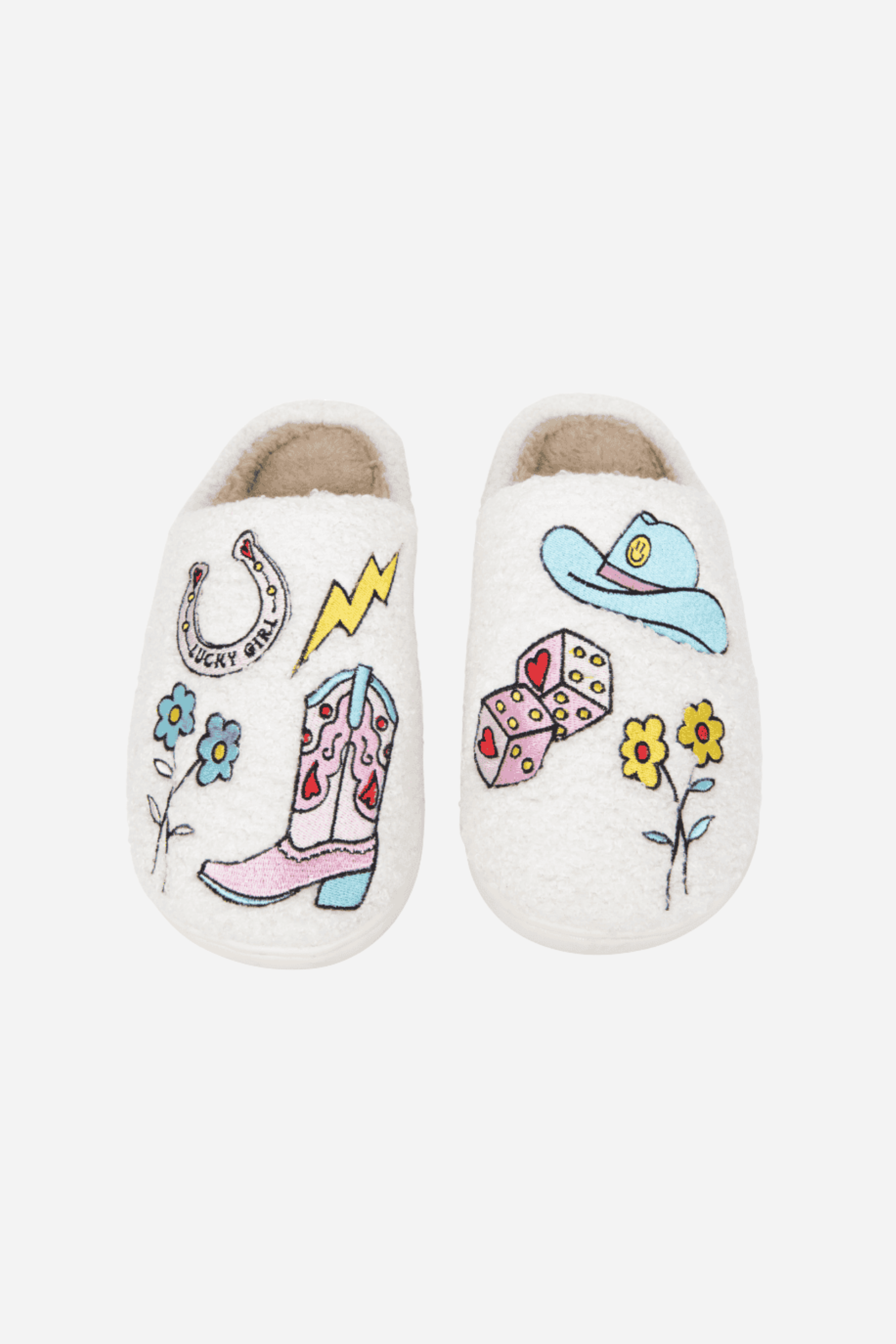 Lucky Cowgirl Club Slipper