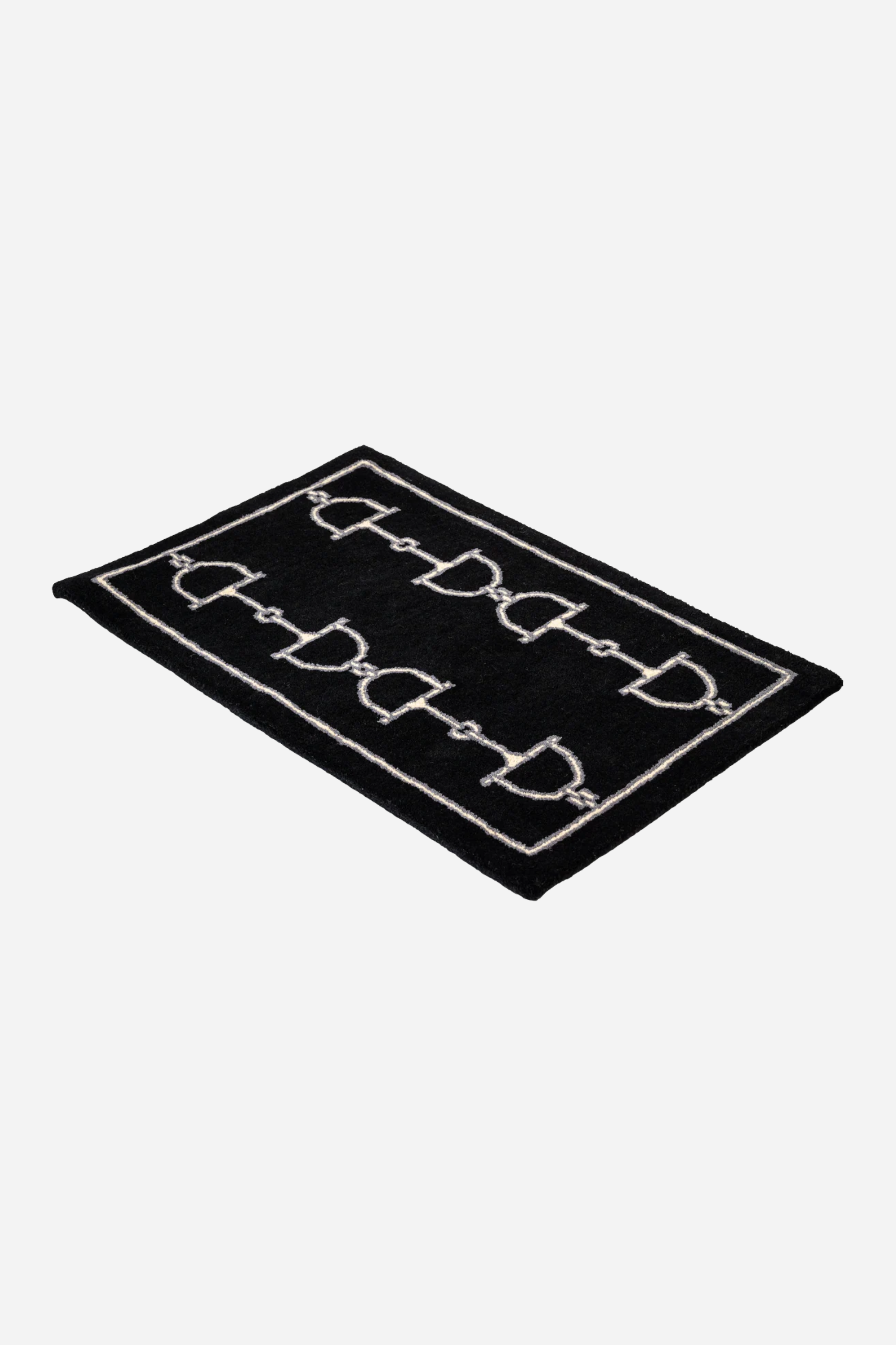Luxor D-Ring Rug - Midnight