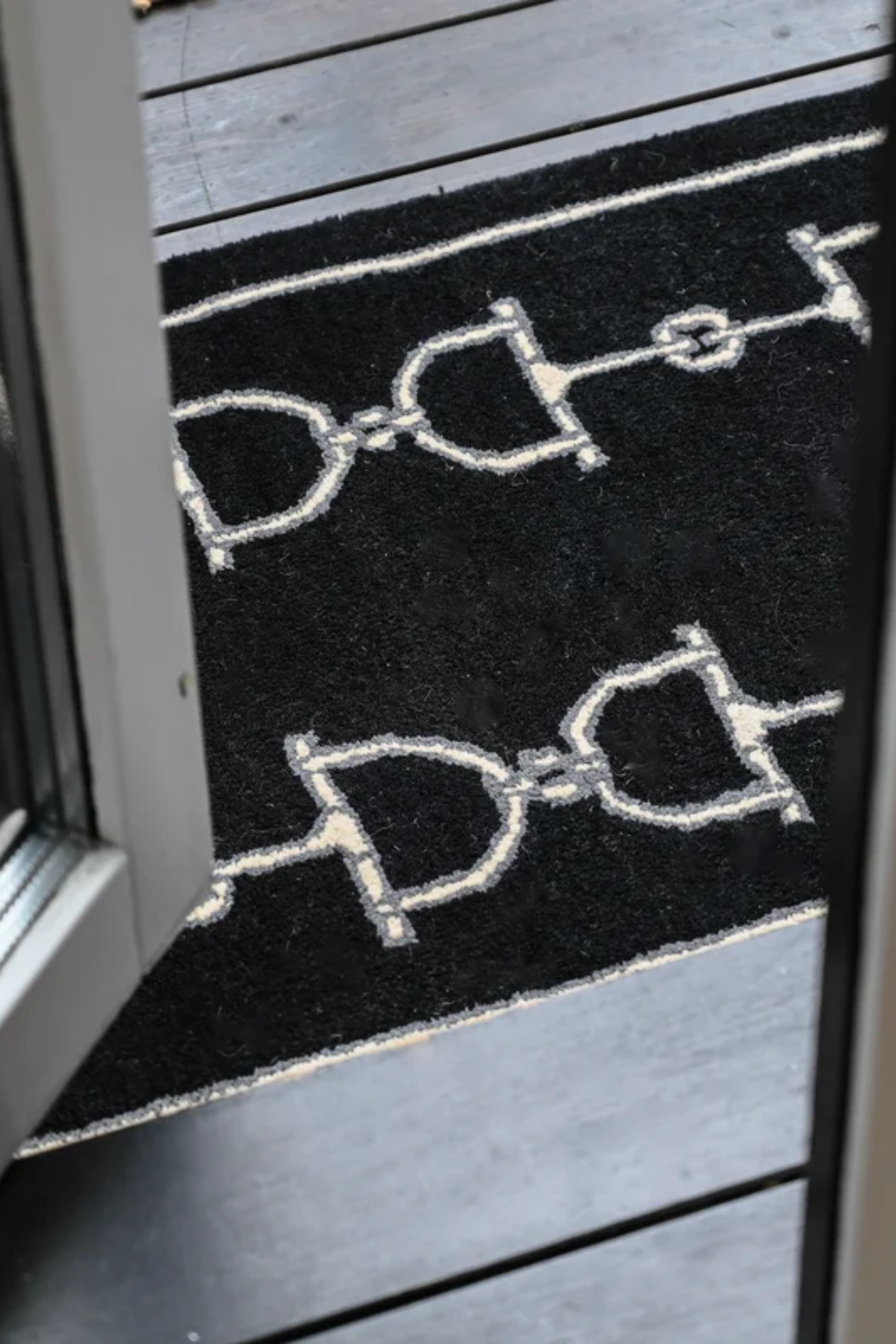 Luxor D-Ring Rug - Midnight