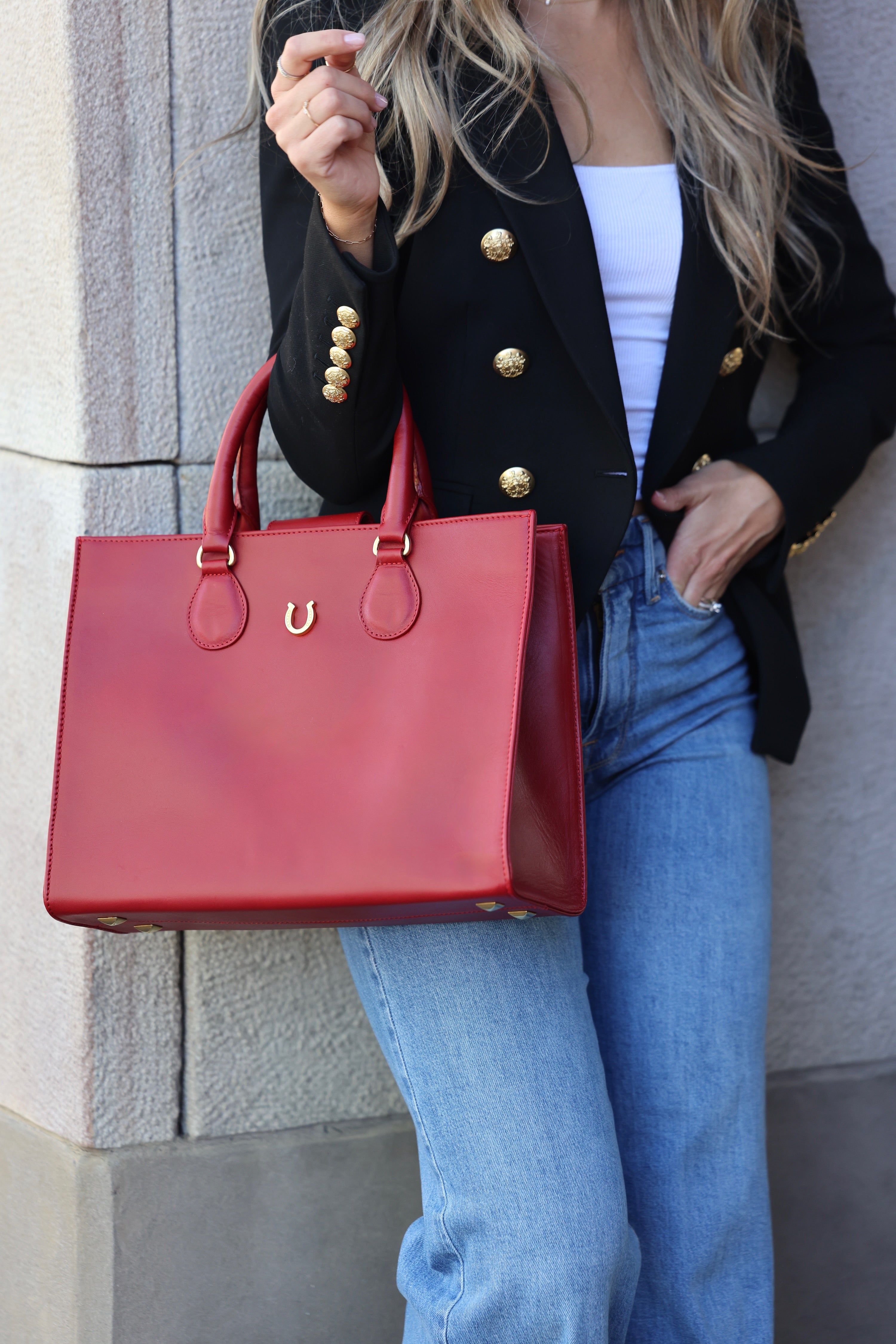 Martha Leather Tote
