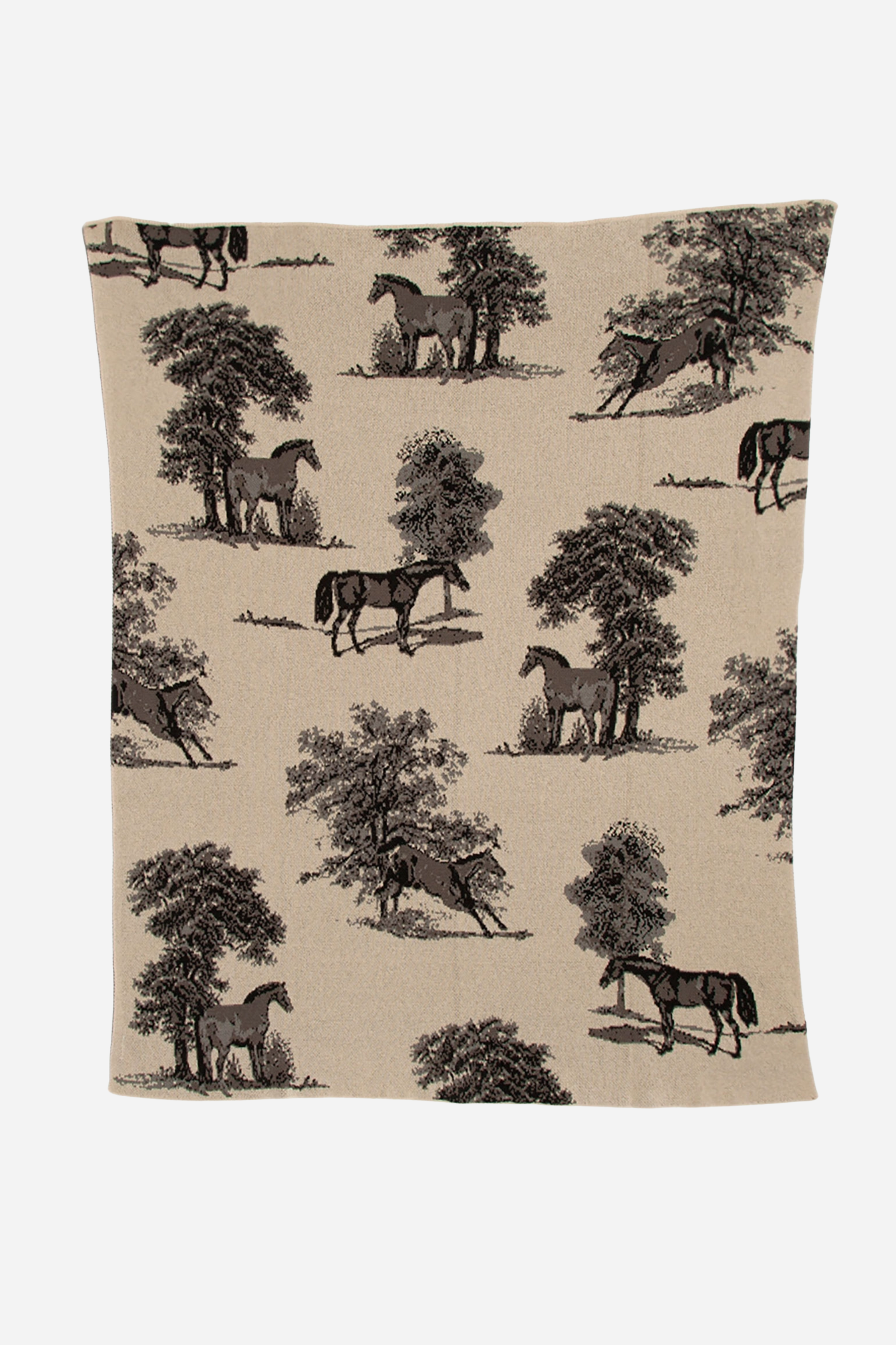Meadow Toile Throw