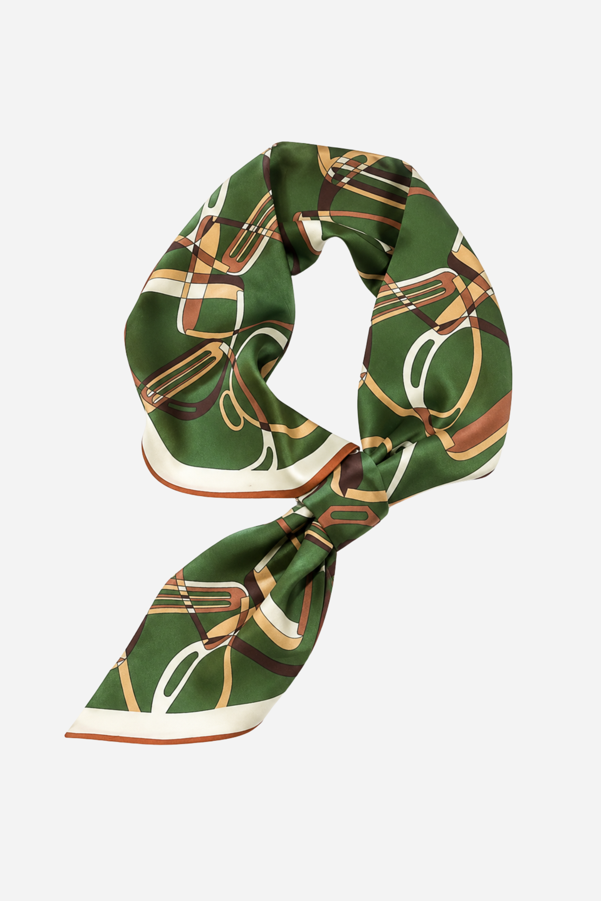 Miller Stirrup Loop Scarf - Kelly Green